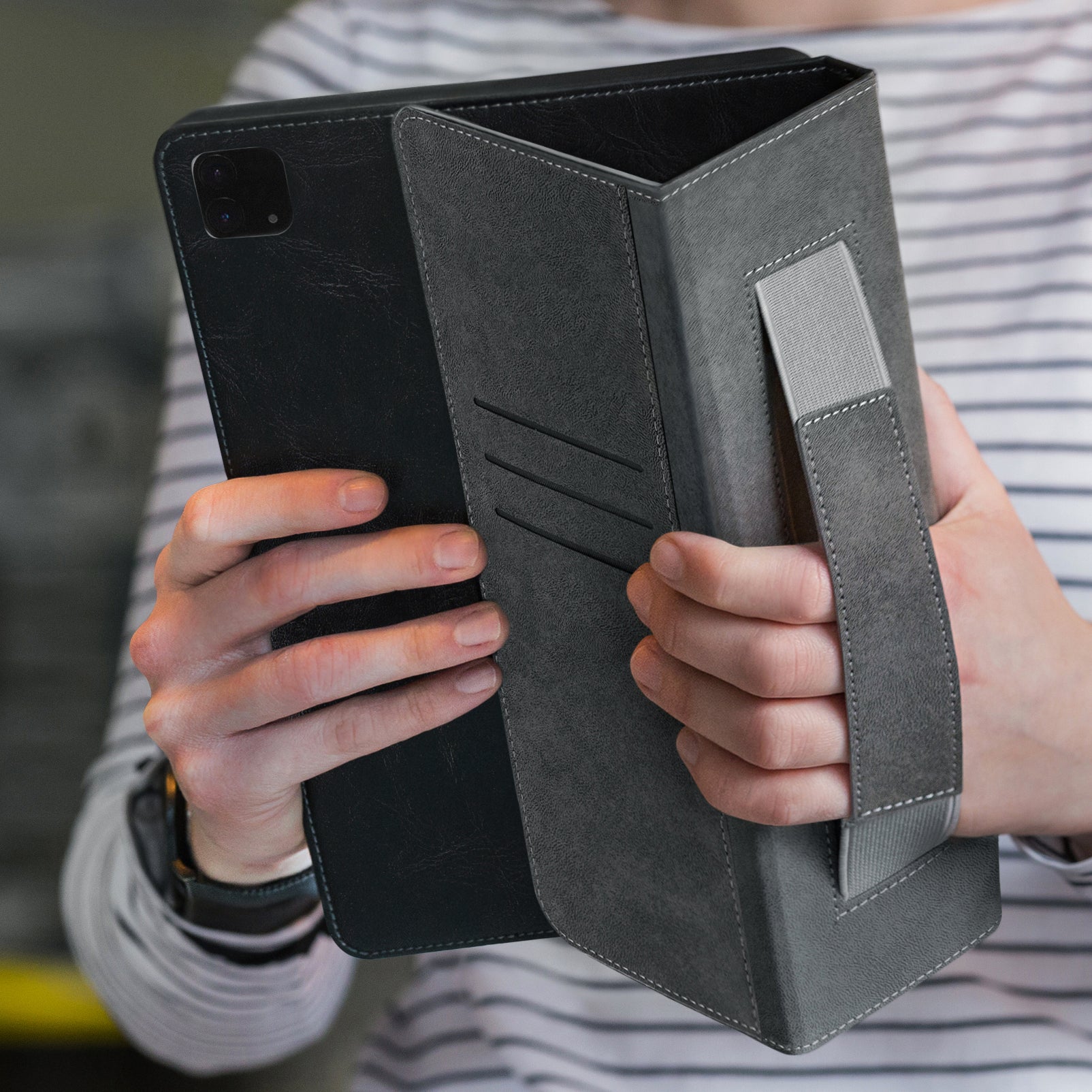 Mobilize Premium Folio Case Apple Ipad 10.2 (2019/2020/2021) Black