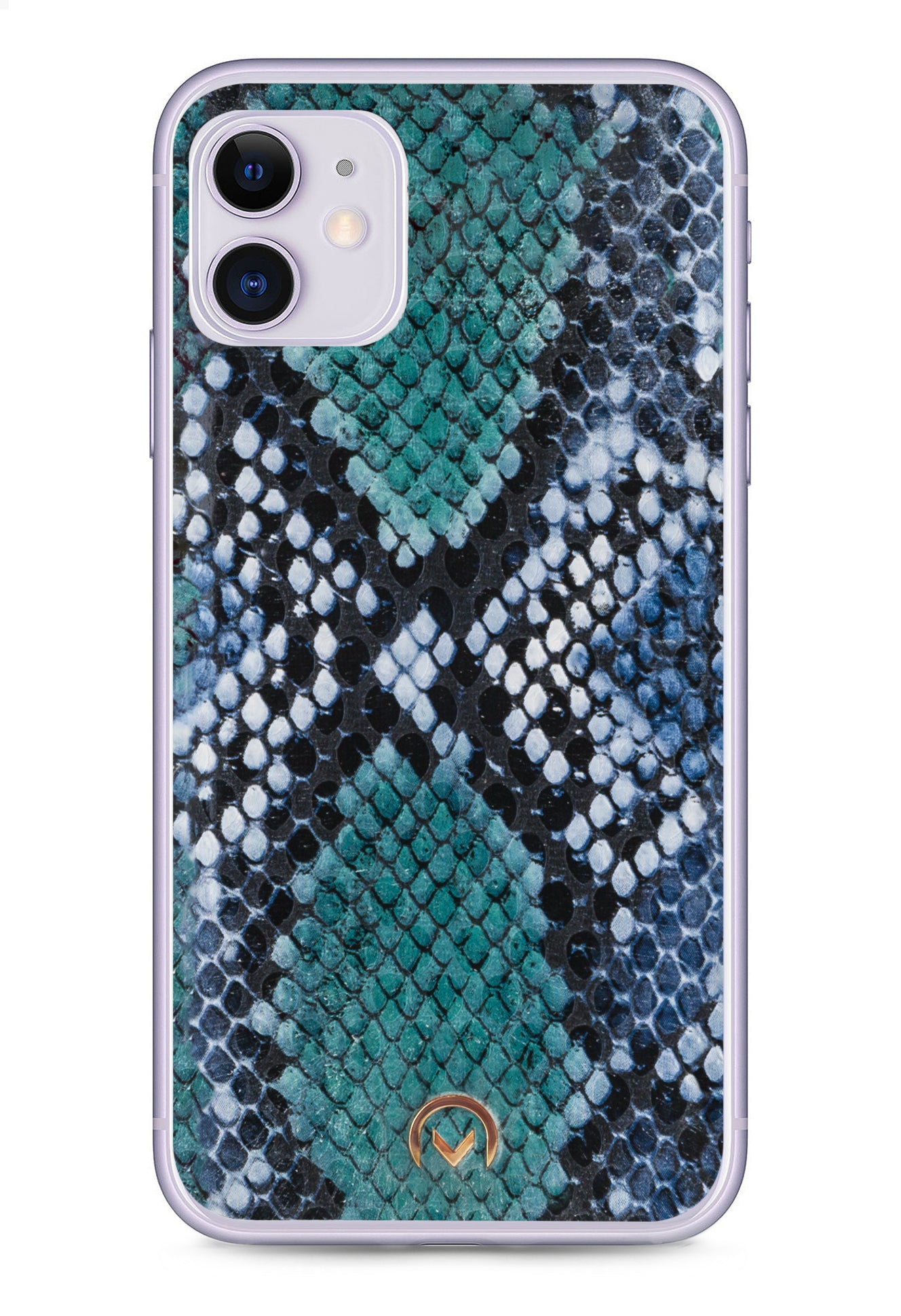 Mobilize 2In1 Gelly Velvet Clutch For Apple Iphone 11 Royal Blue Snake