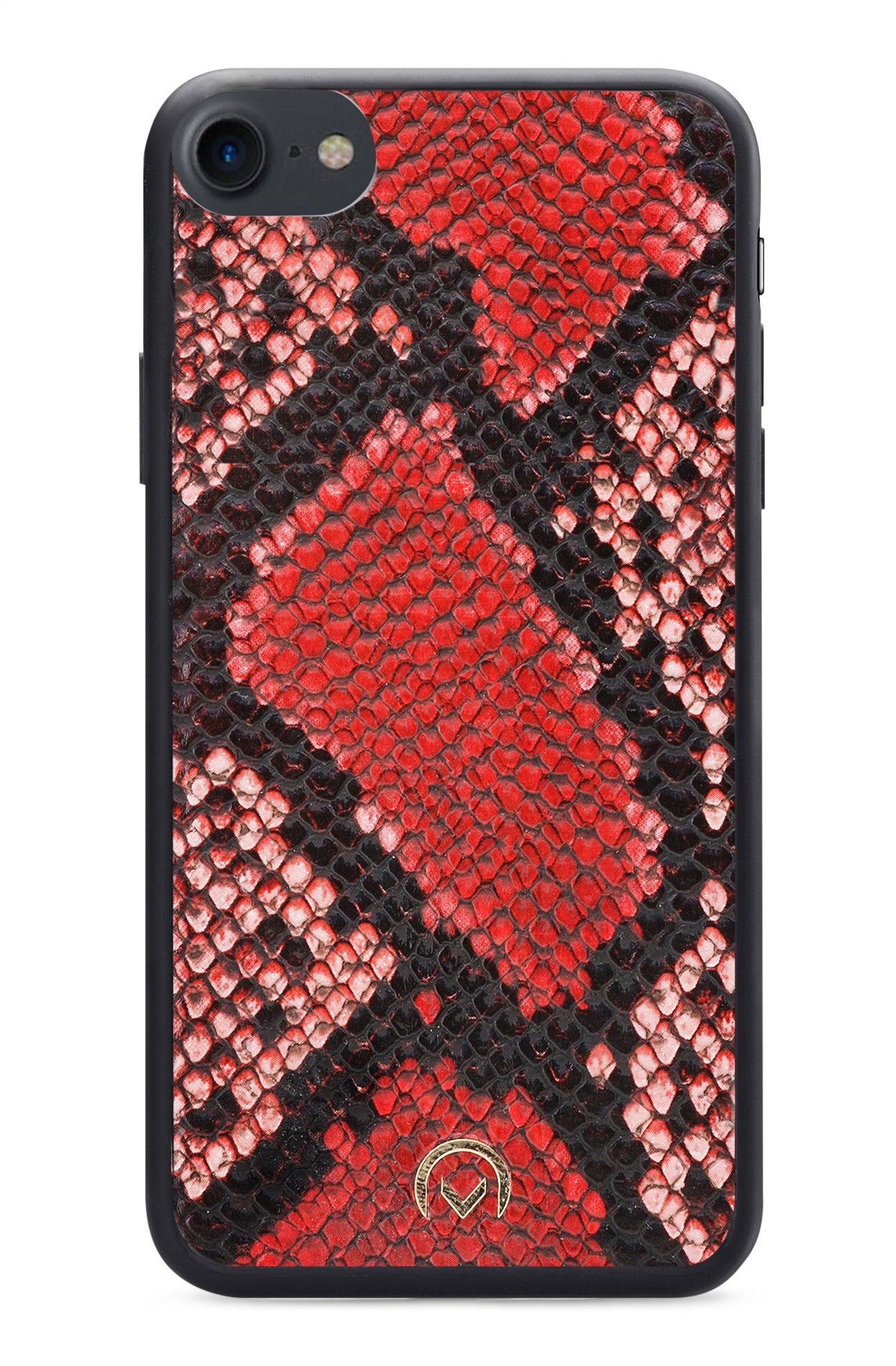 Mobilize 2In1 Gelly Velvet Clutch For Apple Iphone 6/6S/7/8/Se (2020/2022) Red Snake