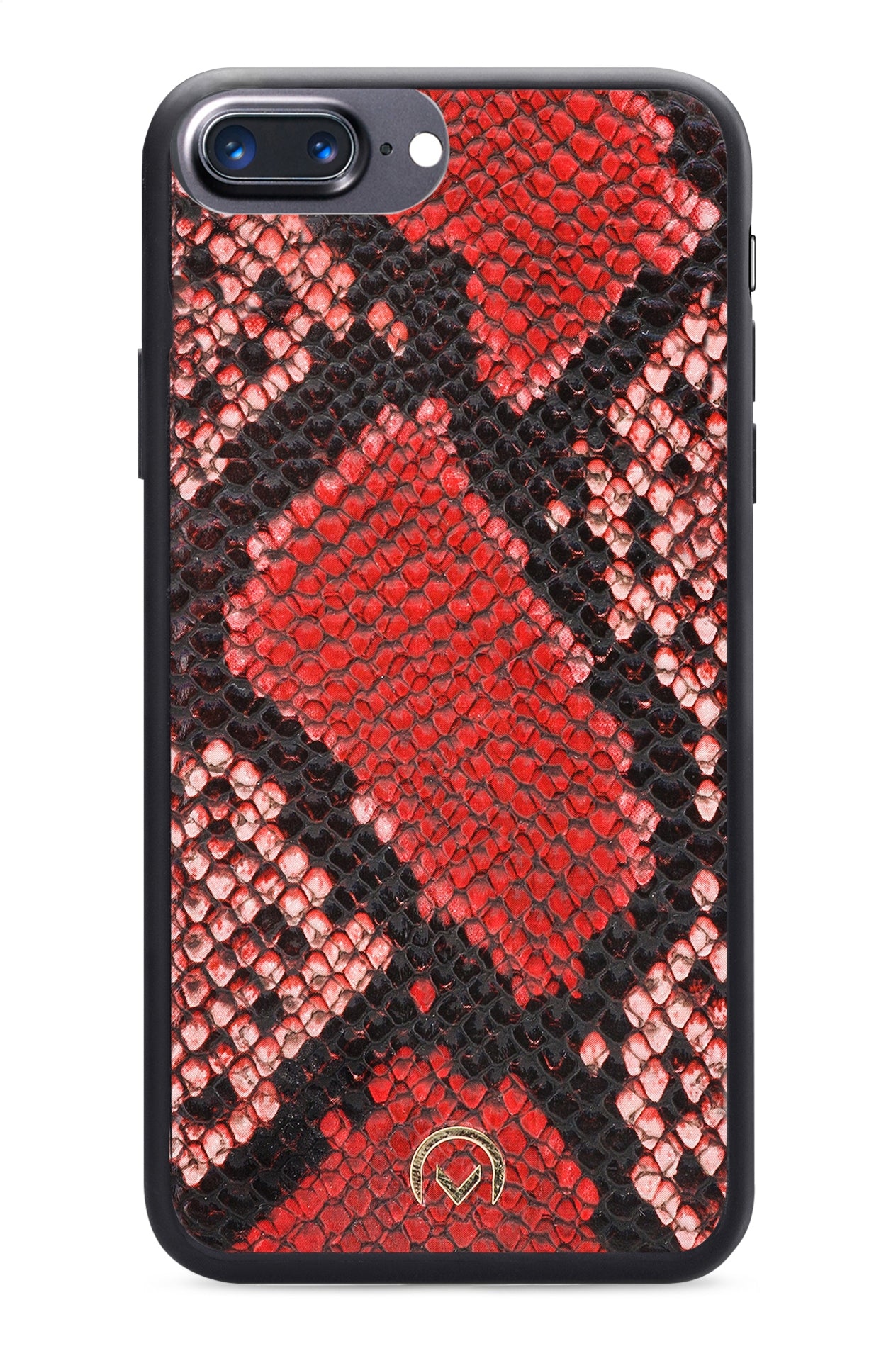 Mobilize 2In1 Gelly Velvet Clutch For Apple Iphone 6 Plus/6S Plus/7 Plus/8 Plus Red Snake