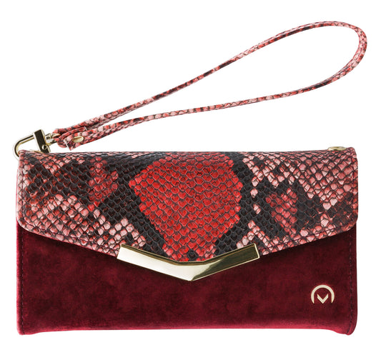 Mobilize 2In1 Gelly Velvet Clutch For Apple Iphone Xr Red Snake
