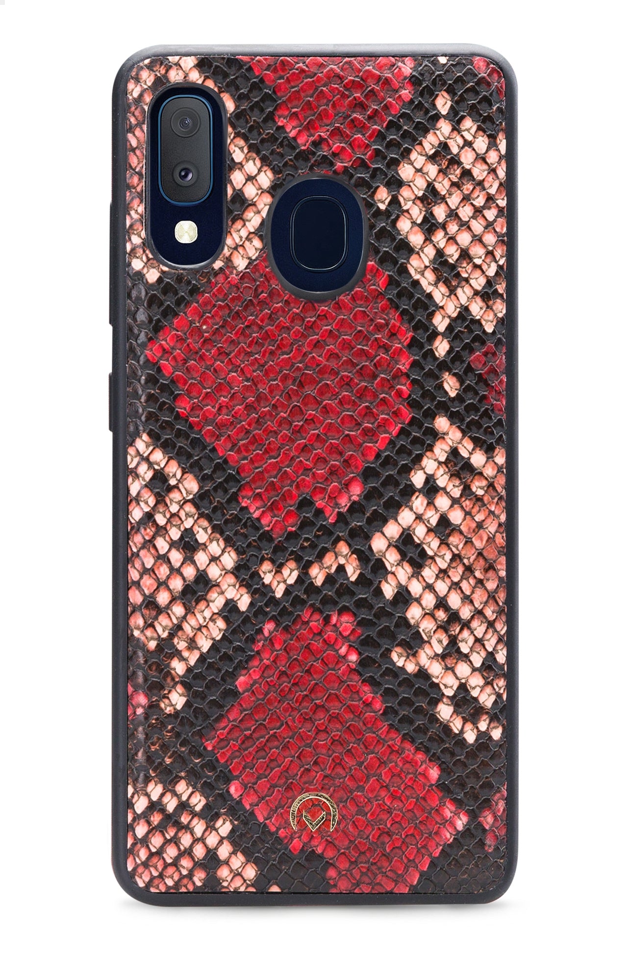 Mobilize 2In1 Gelly Velvet Clutch For Samsung Galaxy A20E Red Snake