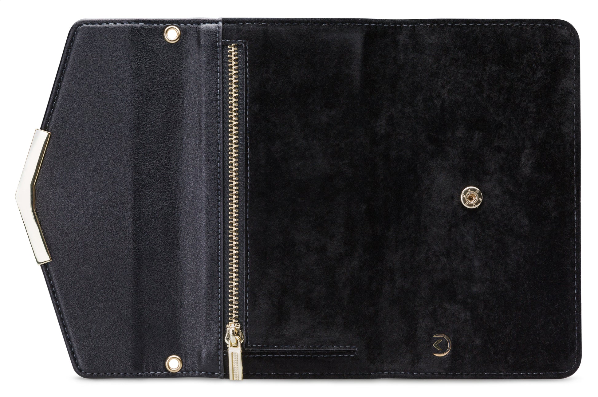 Mobilize 2In1 Gelly Velvet Clutch For Apple Iphone X/Xs Deep Black