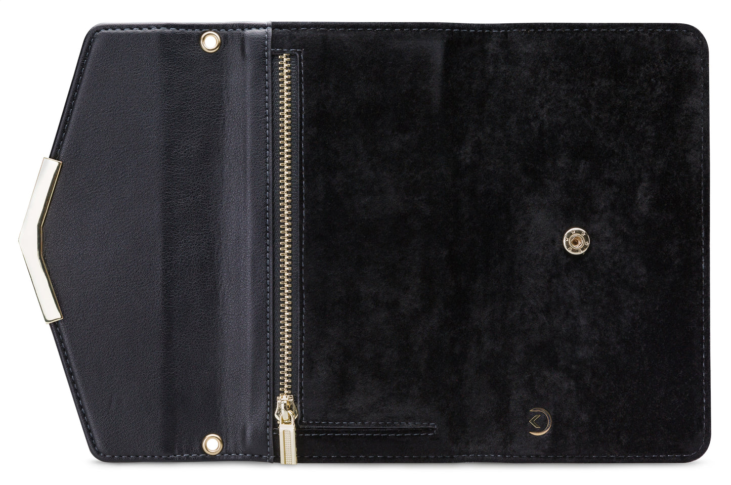 Mobilize 2In1 Gelly Velvet Clutch For Apple Iphone 11 Pro Max Deep Black