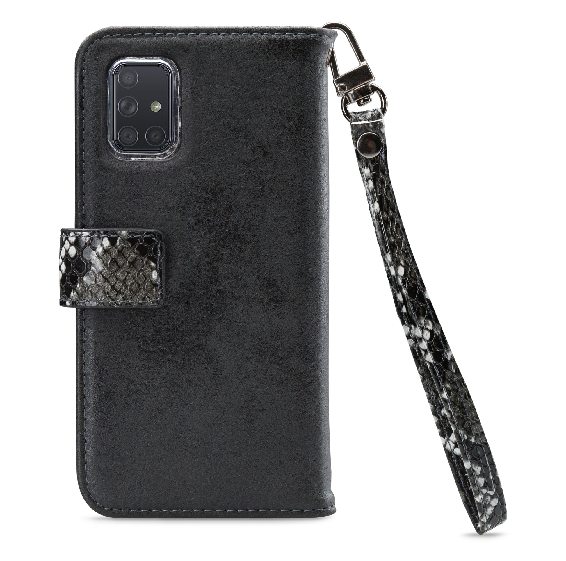 Mobilize 2In1 Gelly Zipper Case Samsung Galaxy A71 Black/Snake