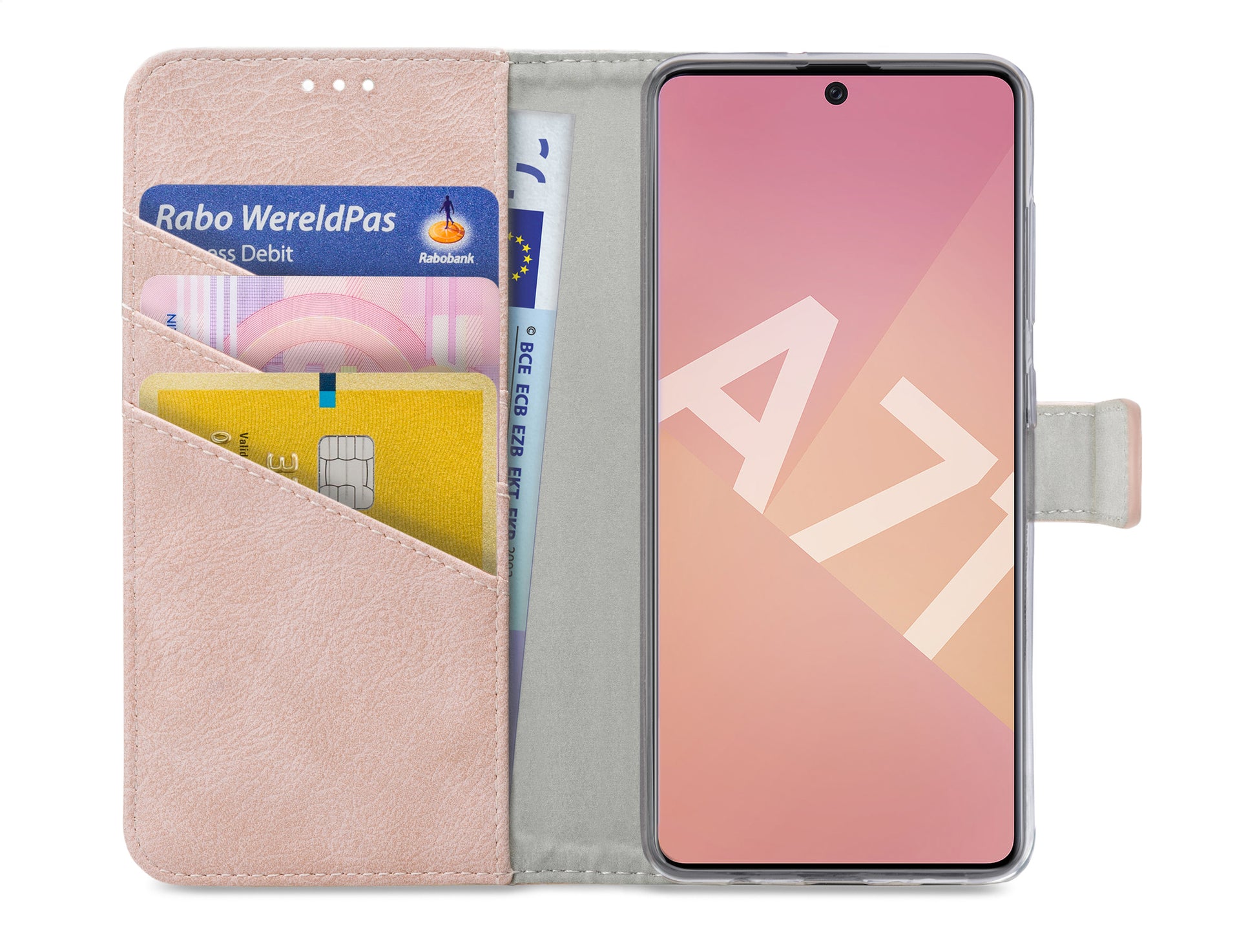 My Style Flex Wallet For Samsung Galaxy A71 Pink