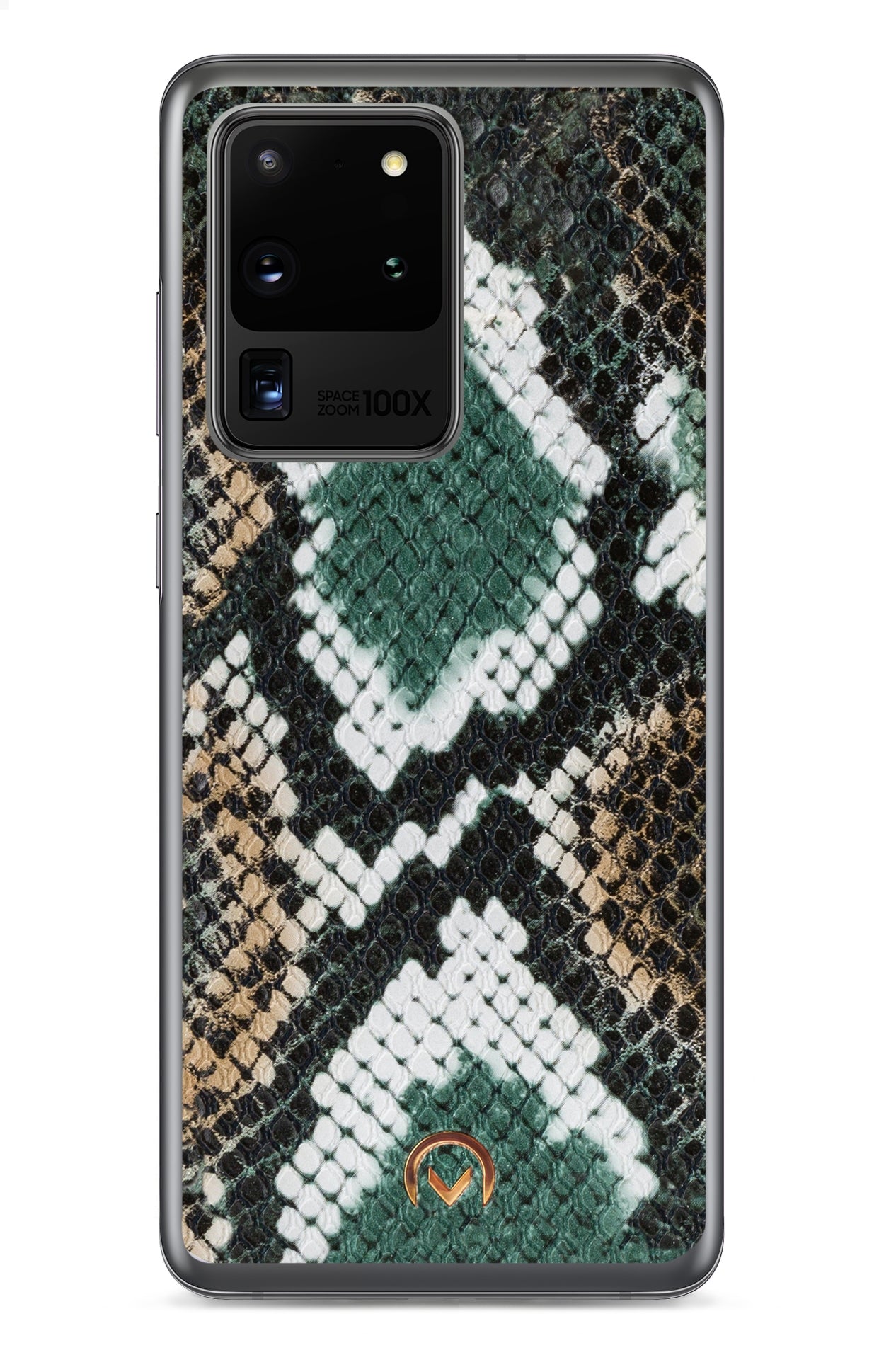Mobilize 2In1 Gelly Velvet Clutch For Samsung Galaxy S20 Ultra/S20 Ultra 5G Green Snake