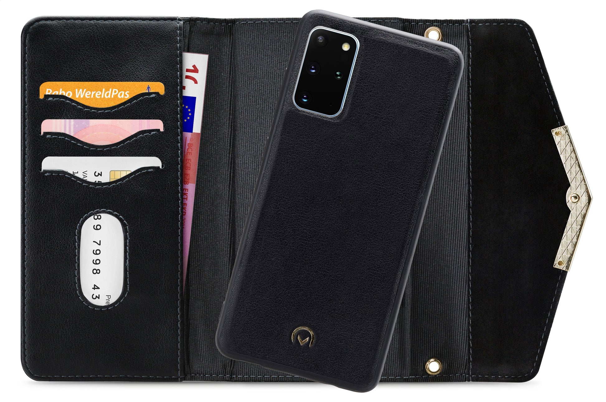 Mobilize 2In1 Gelly Velvet Clutch For Samsung Galaxy S20+/S20+ 5G Deep Black