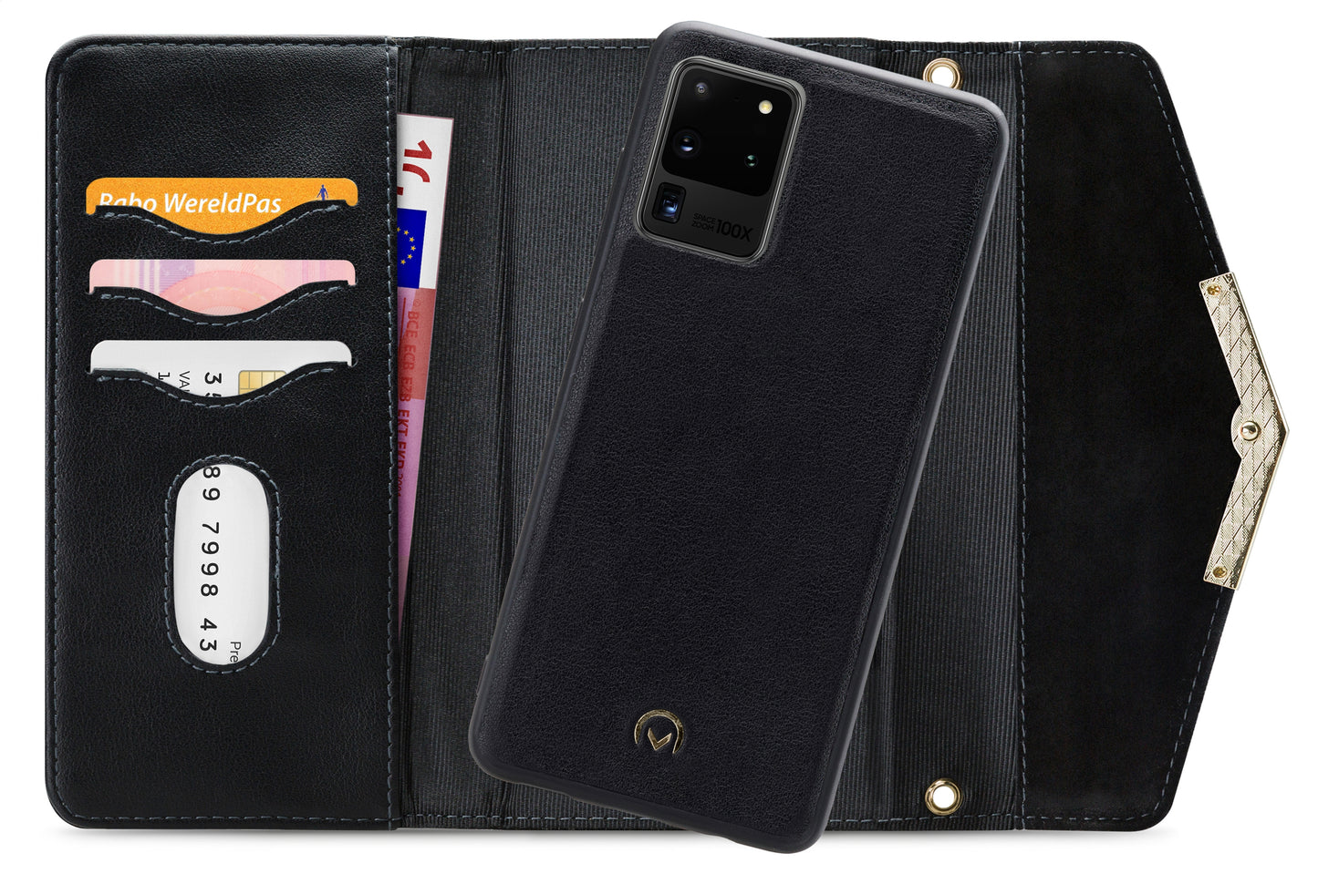 Mobilize 2In1 Gelly Velvet Clutch For Samsung Galaxy S20 Ultra/S20 Ultra 5G Deep Black