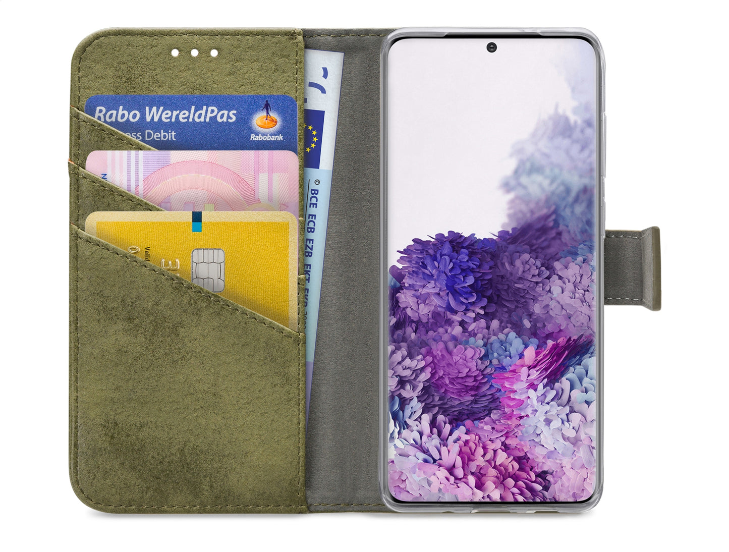 My Style Flex Wallet For Samsung Galaxy S20+/S20+ 5G Olive