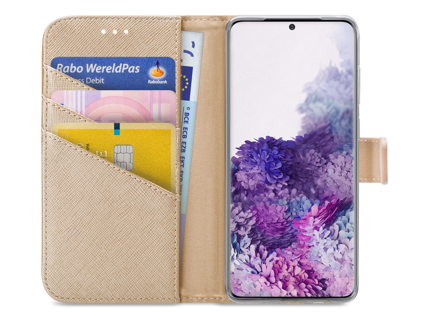 My Style Flex Wallet For Samsung Galaxy S20+/S20+ 5G Gold