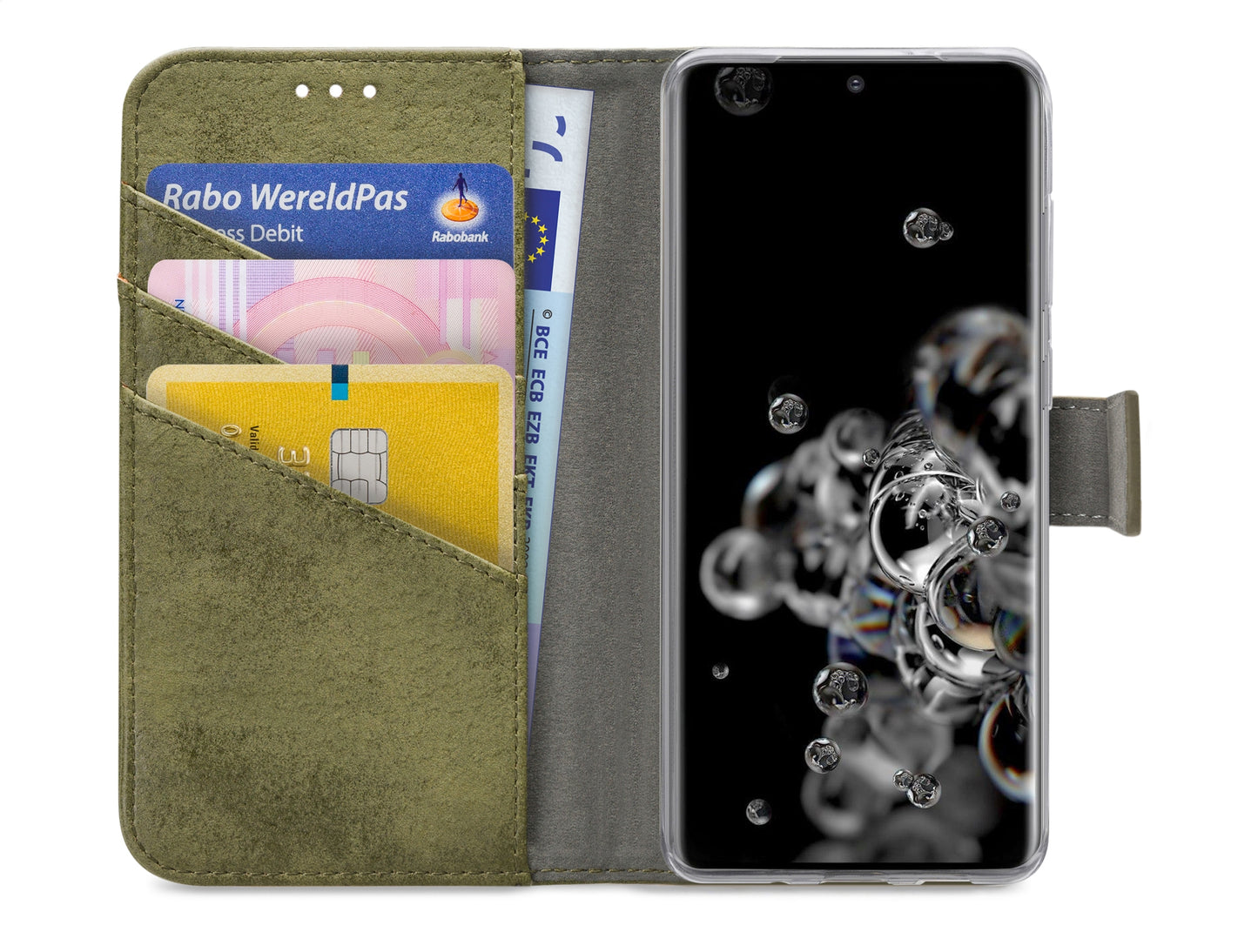 My Style Flex Wallet For Samsung Galaxy S20 Ultra/S20 Ultra 5G Olive