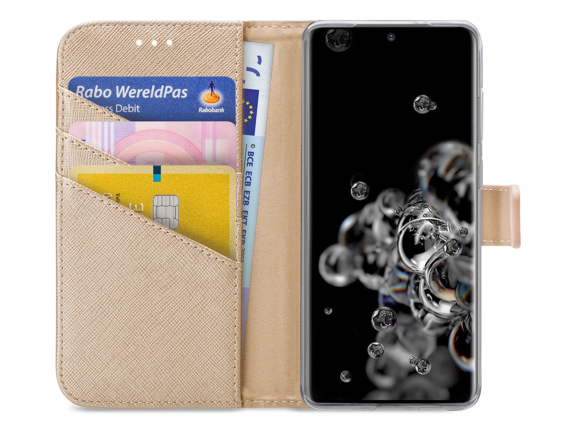 My Style Flex Wallet For Samsung Galaxy S20 Ultra/S20 Ultra 5G Gold