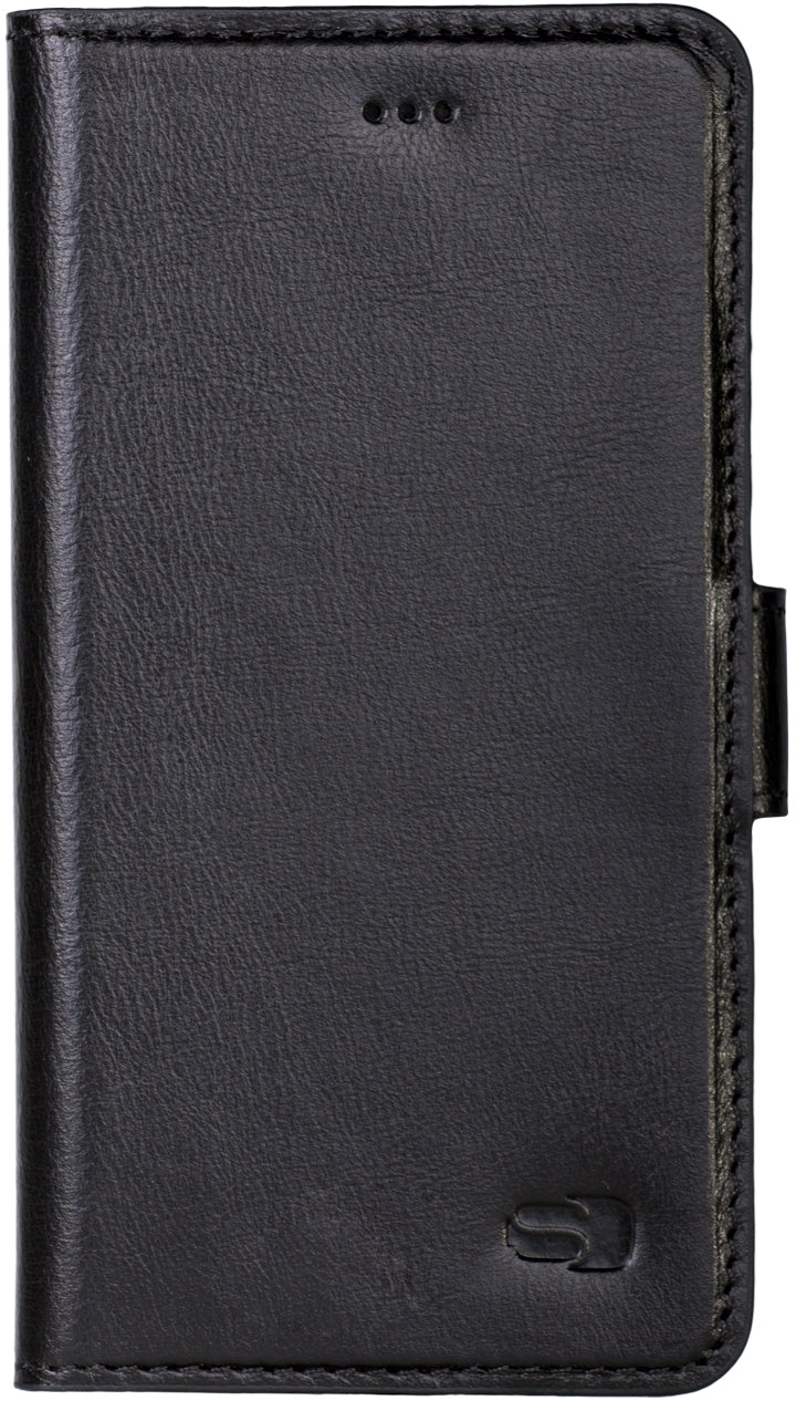 Senza Pure Leather Wallet Apple Iphone 6/6S Deep Black