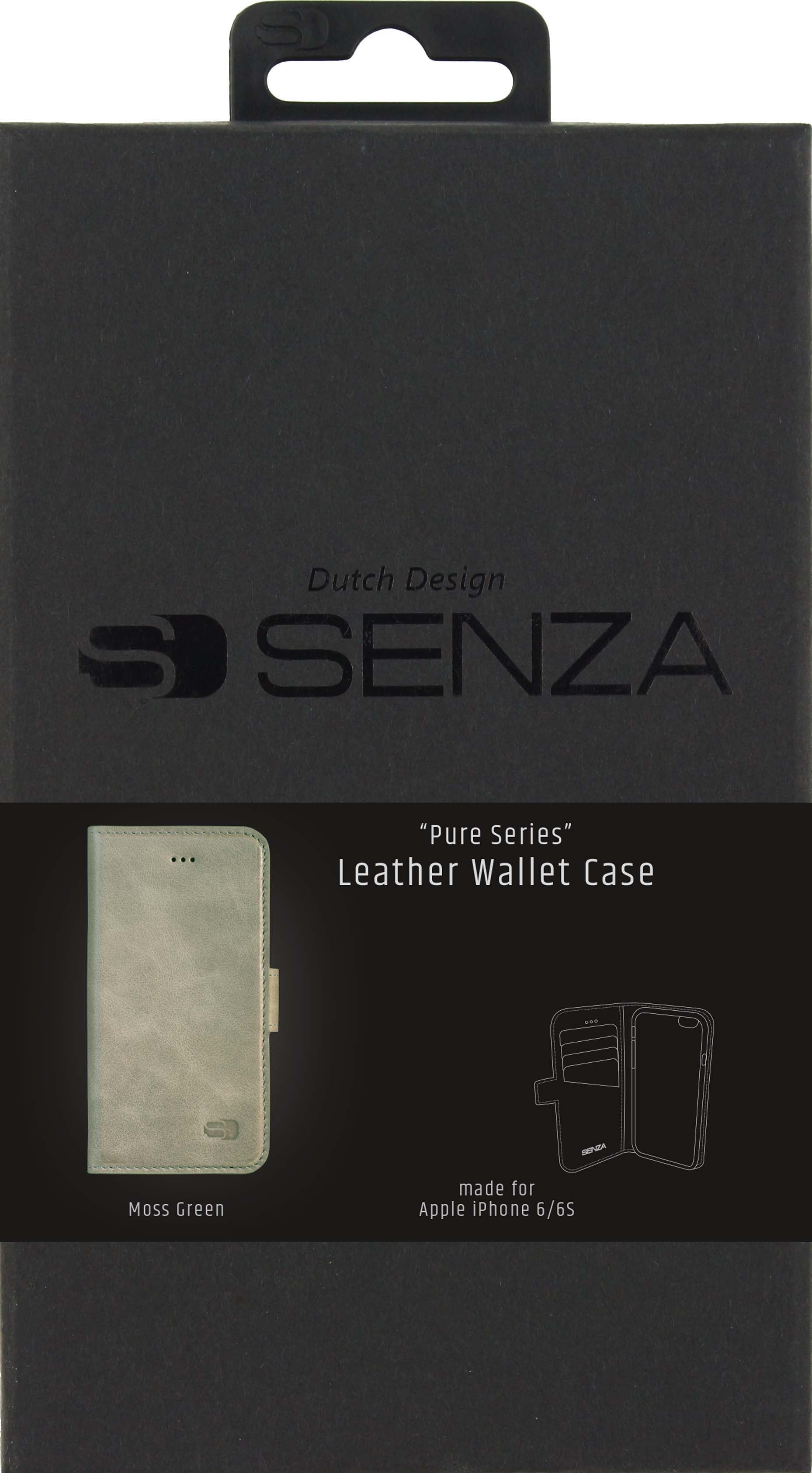 Senza Pure Leather Wallet Apple Iphone 6/6S Moss Green