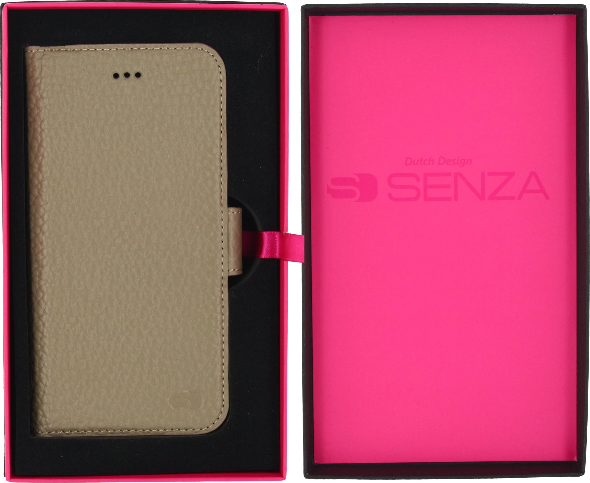 Senza Exquisite Leather Wallet Apple Iphone 6/6S Desert Taupe