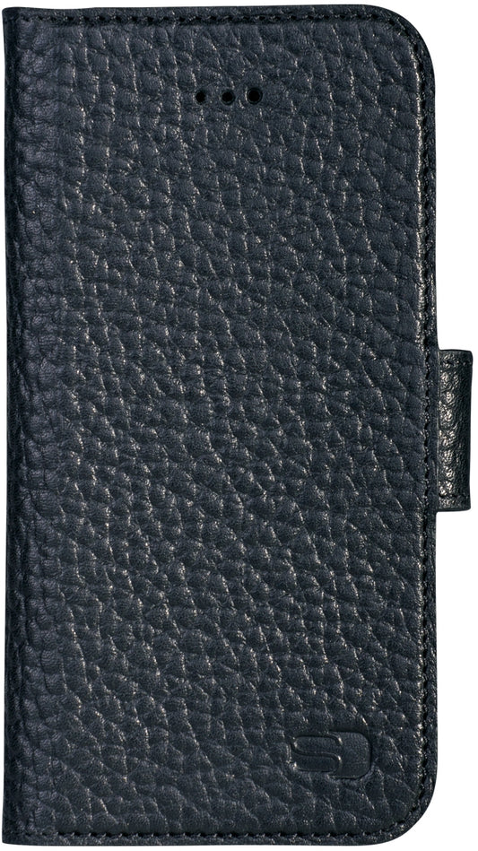 Senza Exquisite Leather Wallet Apple Iphone 5/5S/Se Intense Black