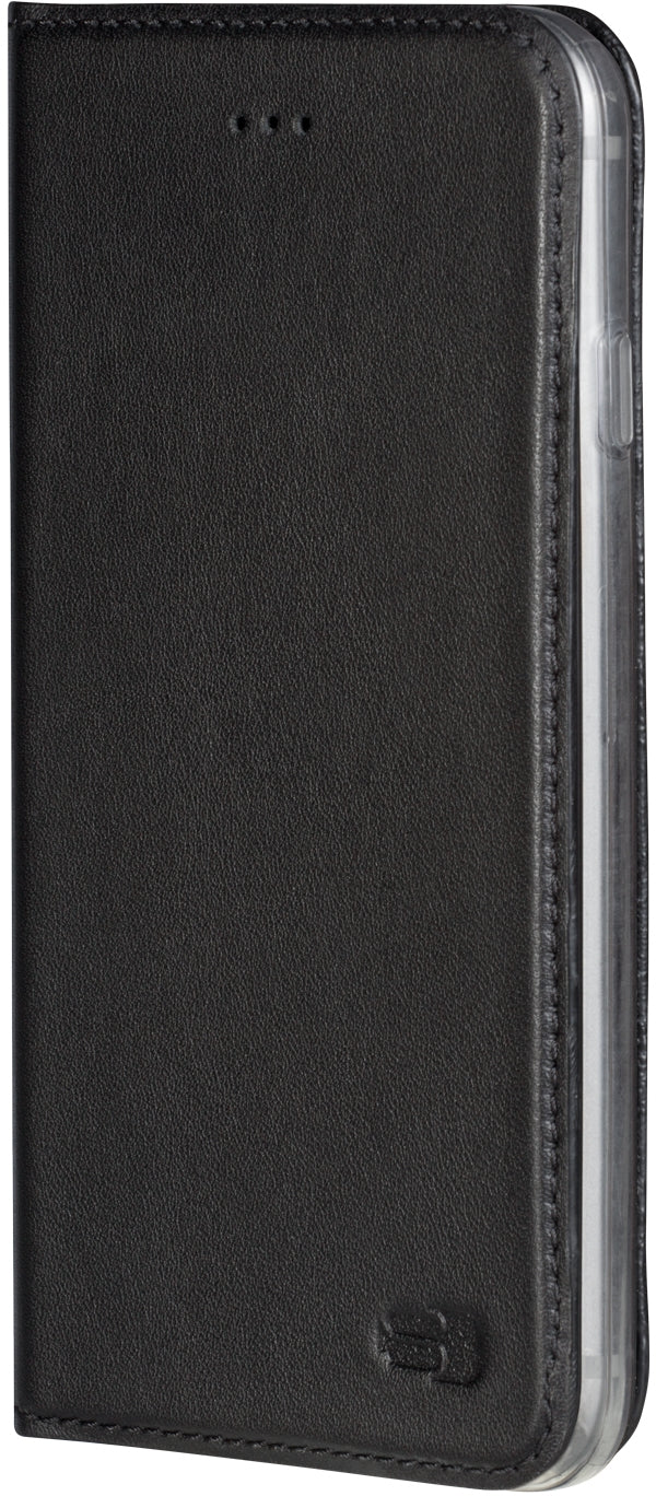 Senza Authentic Leather Booklet Apple Iphone 6/6S Pure Black