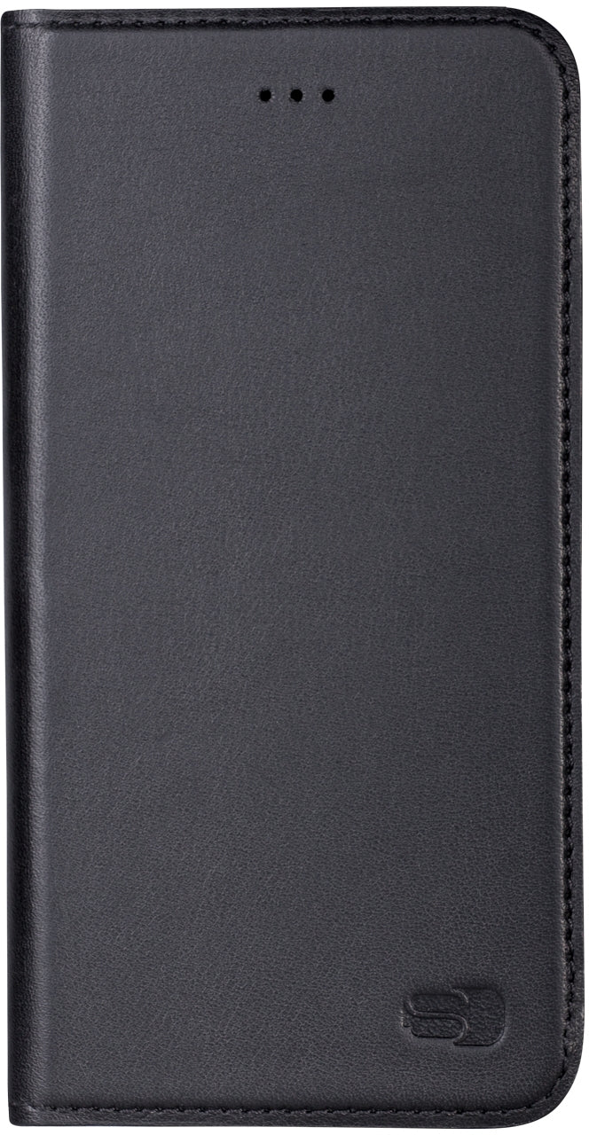 Senza Authentic Leather Booklet Apple Iphone 6/6S Pure Black