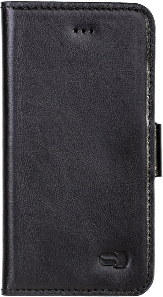 Senza Pure Leather Wallet Apple Iphone 7/8/Se (2020/2022) Deep Black