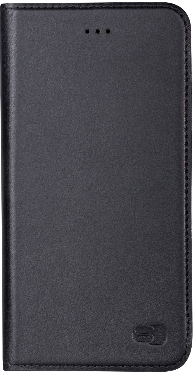 Senza Authentic Leather Booklet Apple Iphone 7 Plus/8 Plus Pure Black