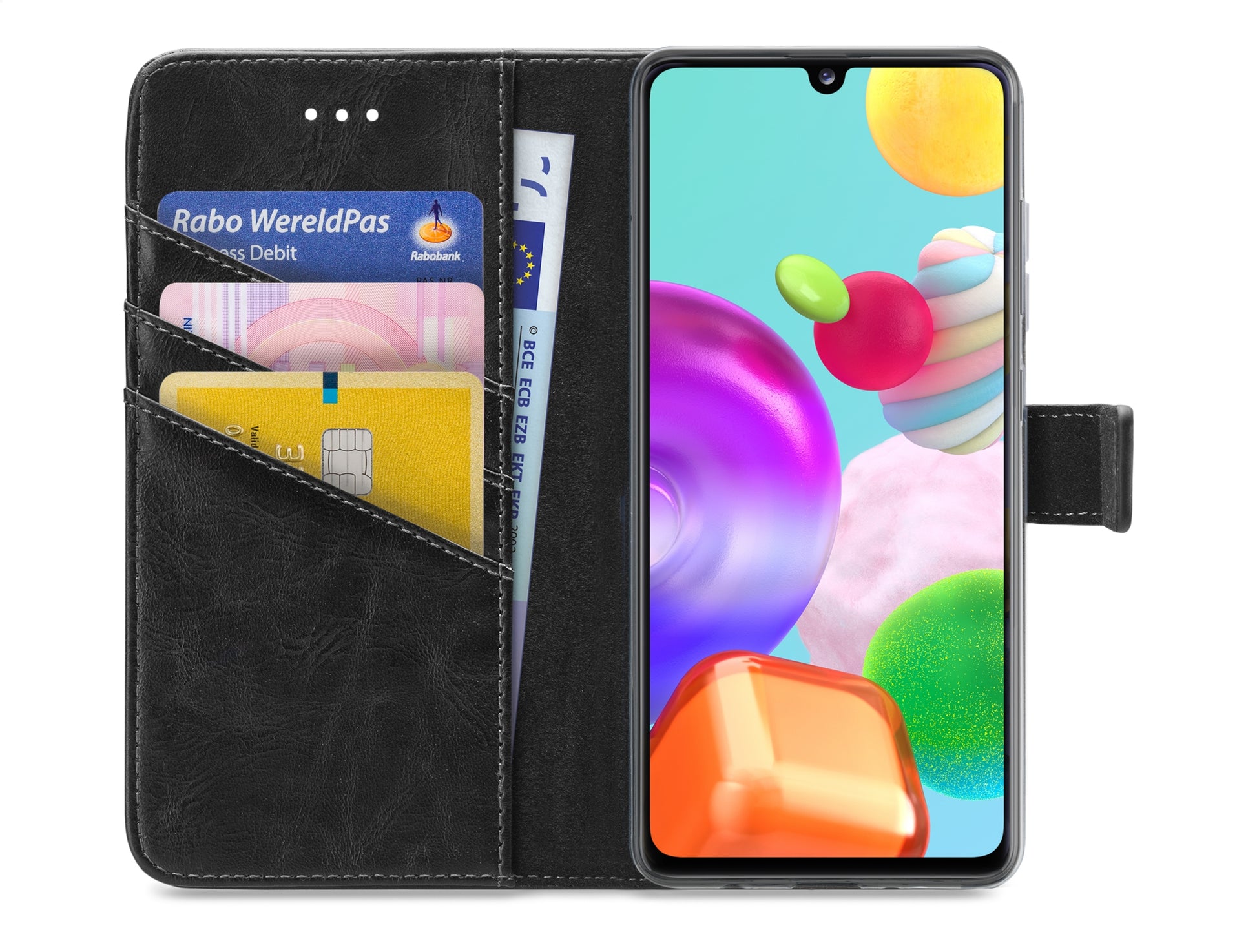 My Style Flex Wallet For Samsung Galaxy A41 Black