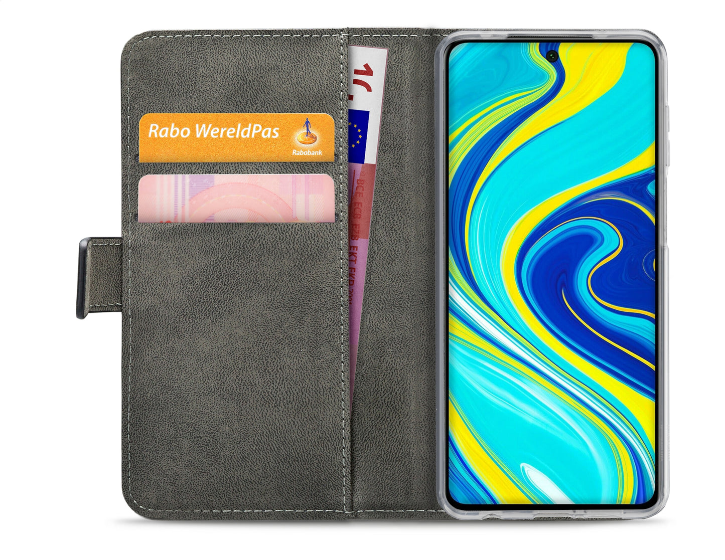 Mobilize Classic Gelly Wallet Book Case Xiaomi Redmi Note 9S/Note 9 Pro Black