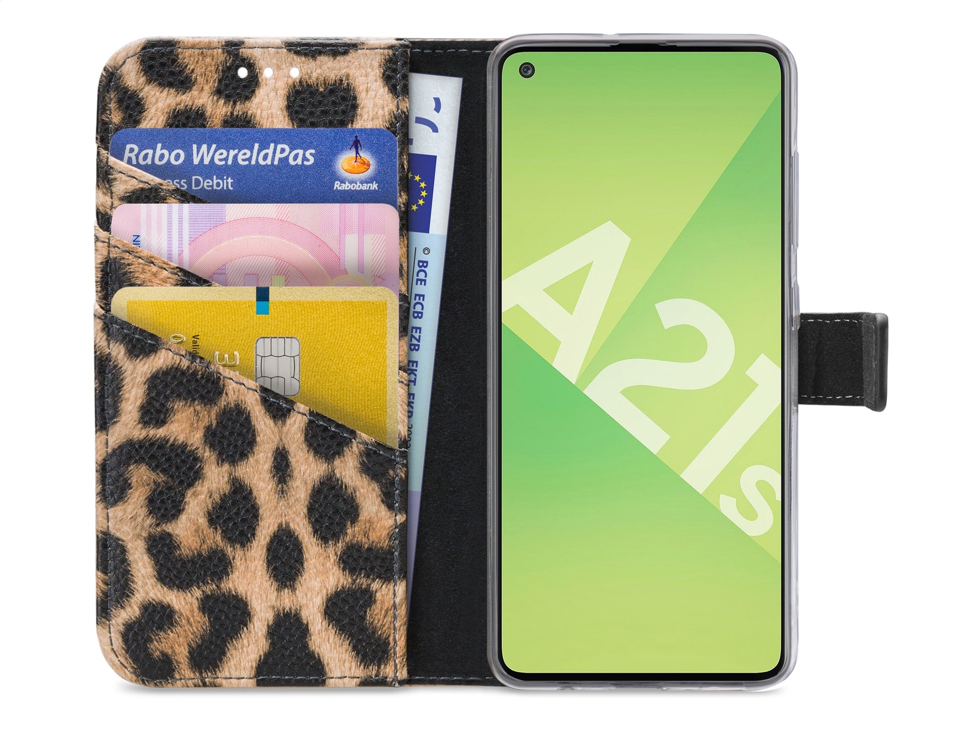 My Style Flex Wallet For Samsung Galaxy A21S Leopard