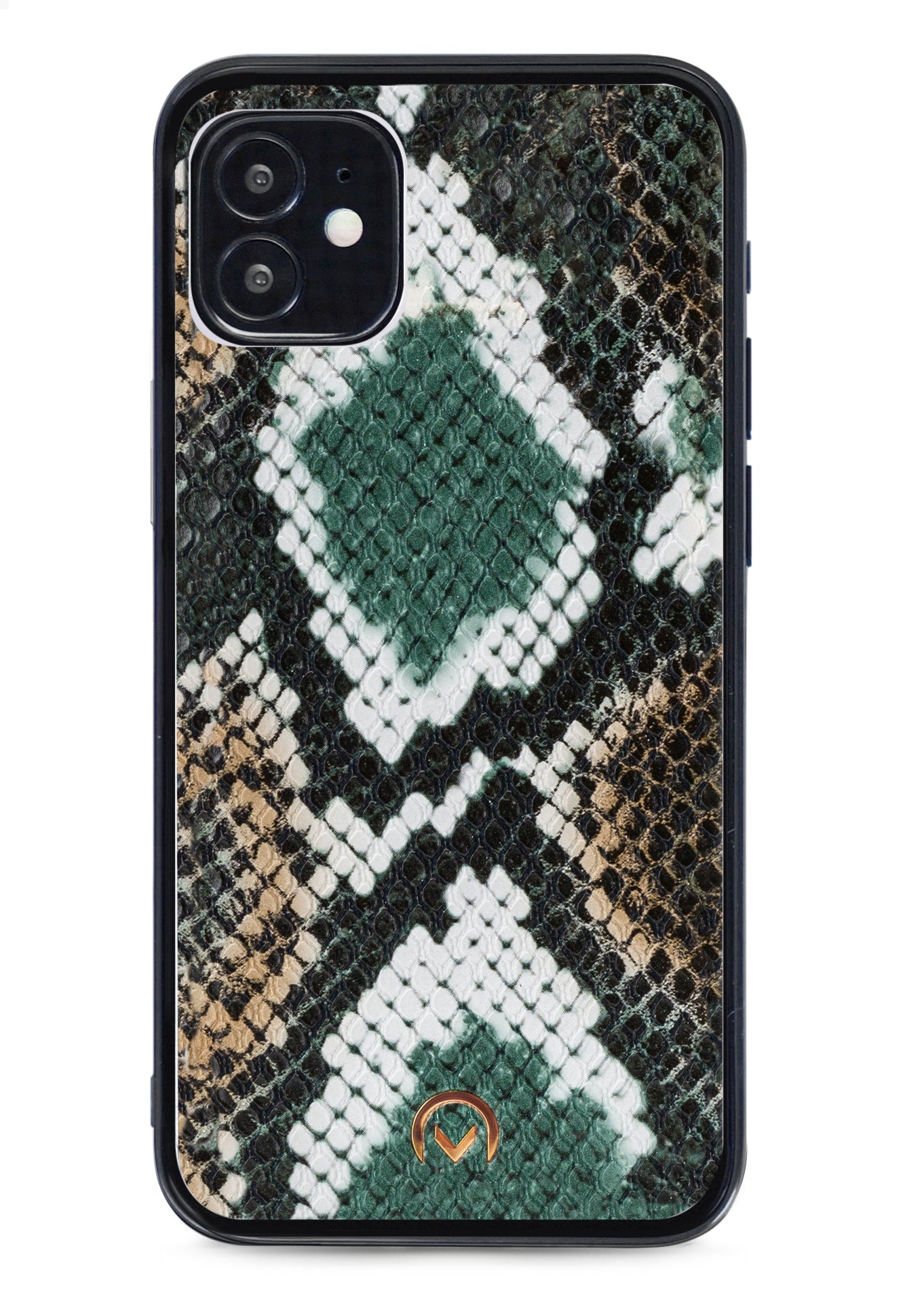Mobilize 2In1 Gelly Velvet Clutch For Apple Iphone 12 Mini Green Snake