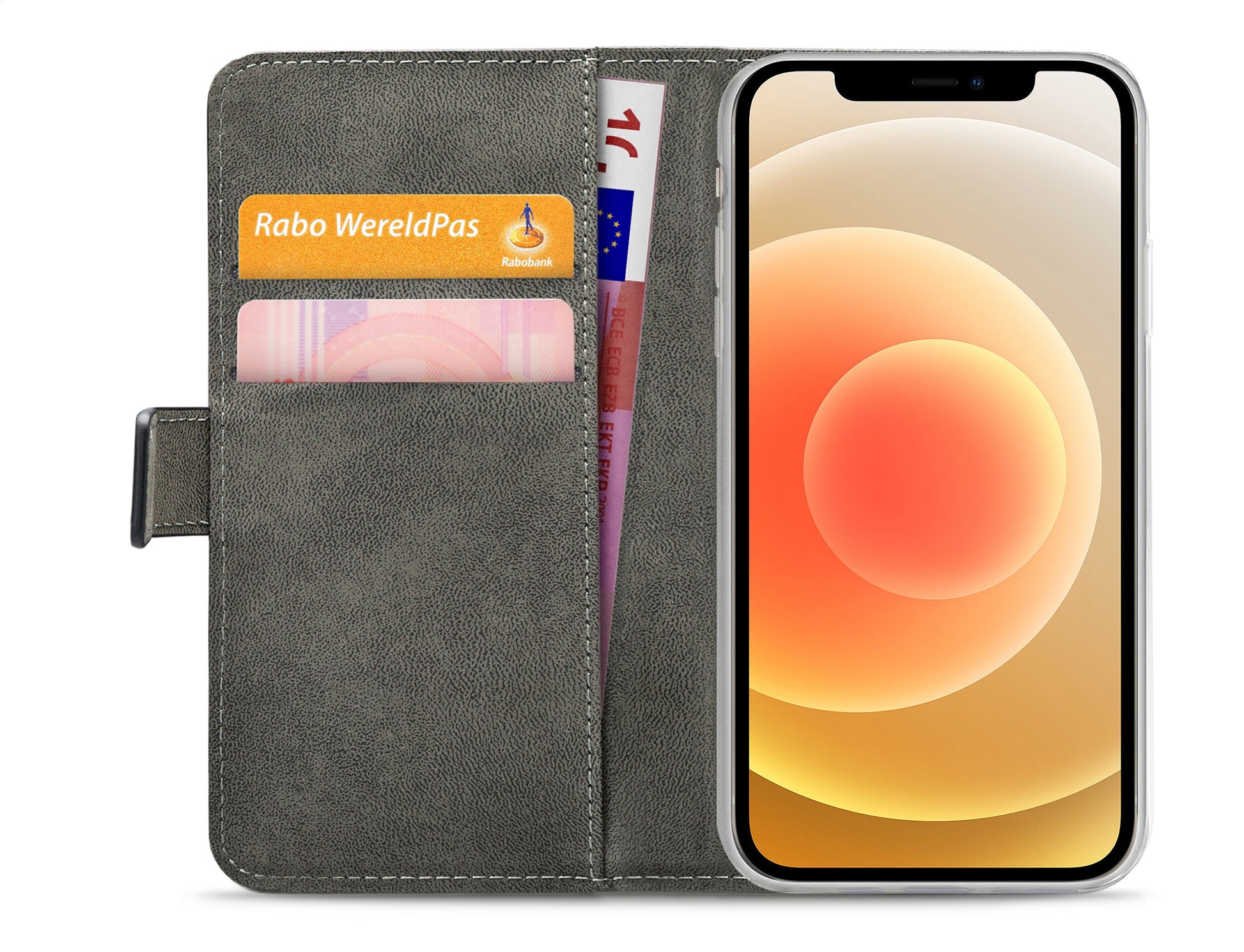 Mobilize Classic Gelly Wallet Book Case Apple Iphone 12/12 Pro Black