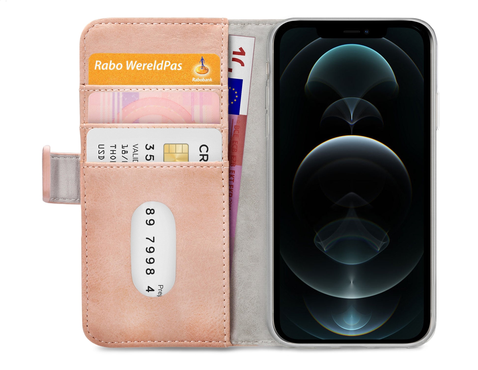 Mobilize Elite Gelly Wallet Book Case Apple Iphone 12 Pro Max Soft Pink