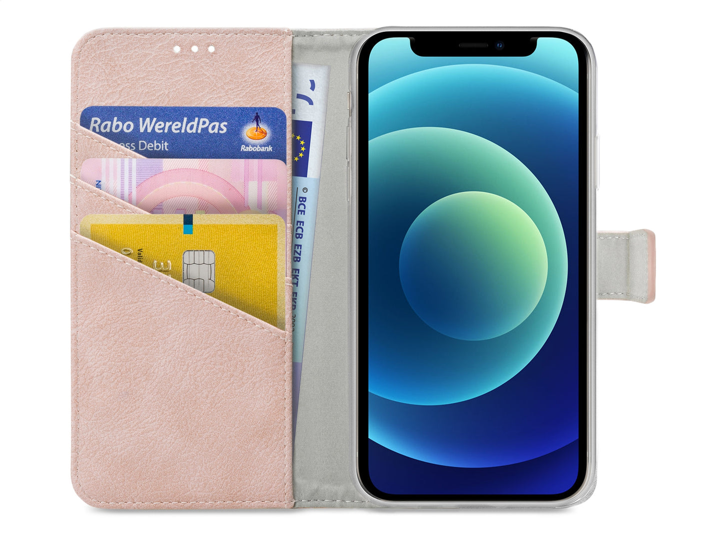 My Style Flex Wallet For Apple Iphone 12 Mini Pink