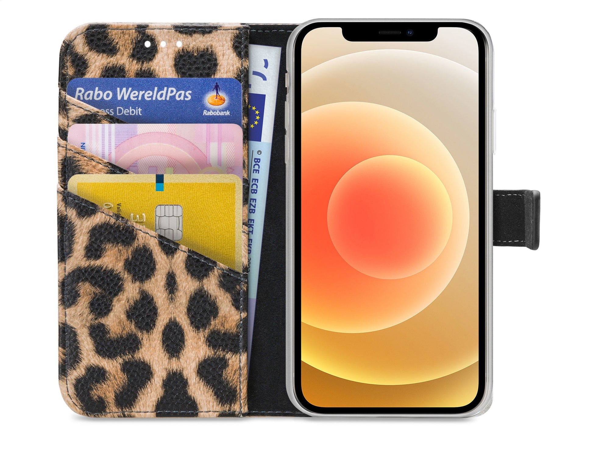 My Style Flex Wallet For Apple Iphone 12/12 Pro Leopard