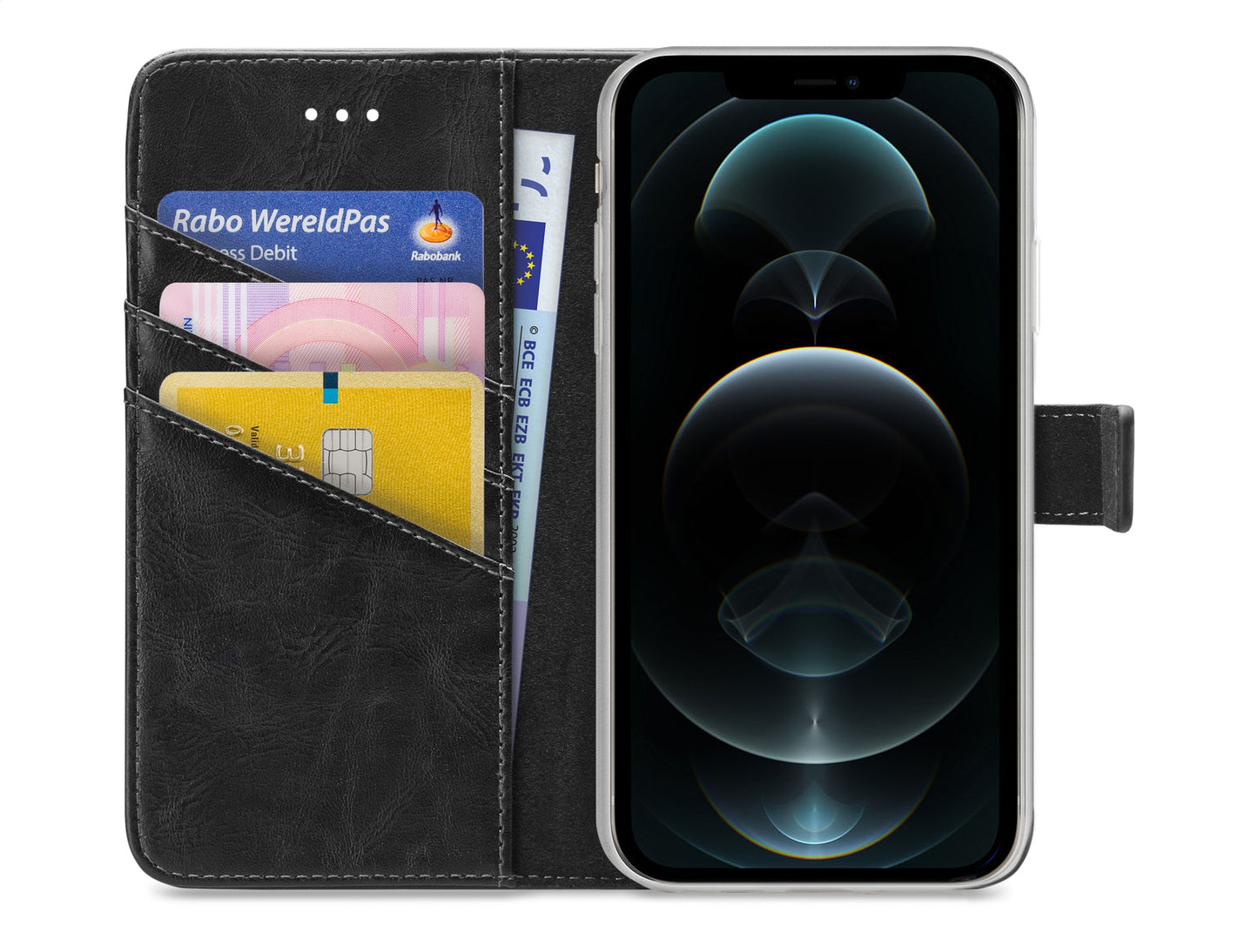 My Style Flex Wallet For Apple Iphone 12 Pro Max Black