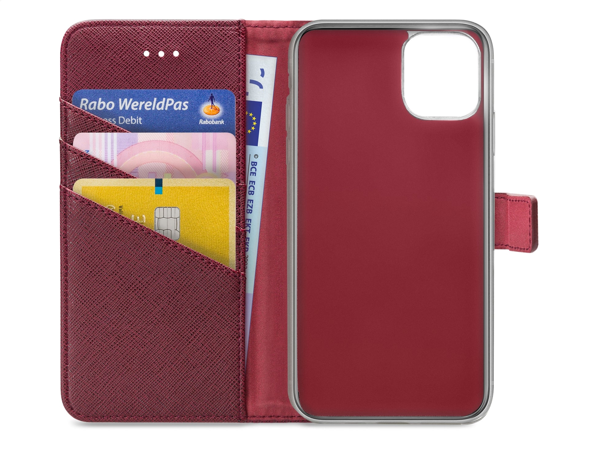 My Style Flex Wallet For Apple Iphone 12 Pro Max Bordeaux
