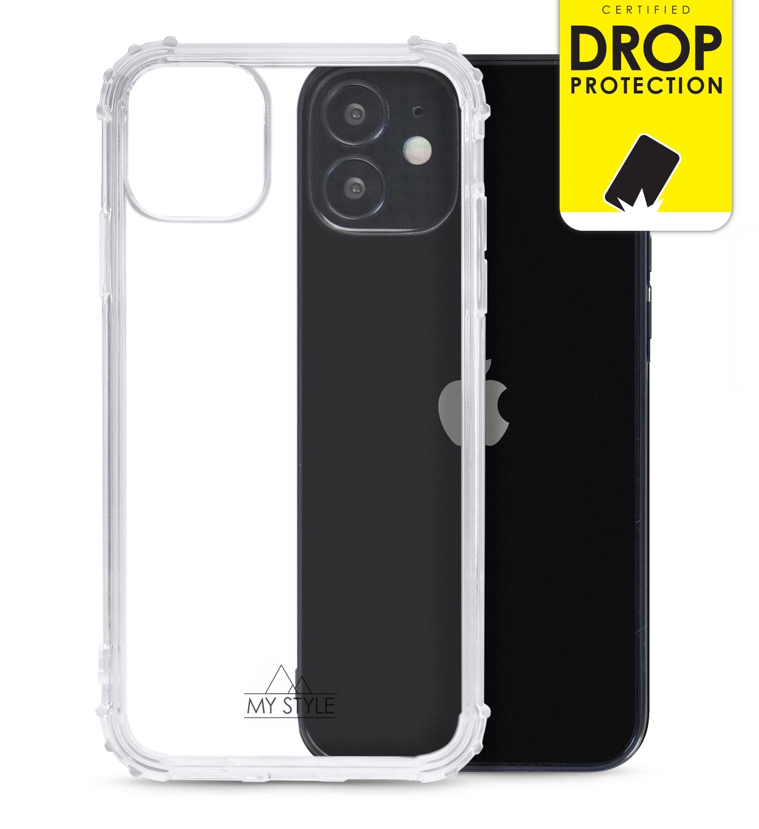 My Style Protective Flex Case For Apple Iphone 12 Mini Clear