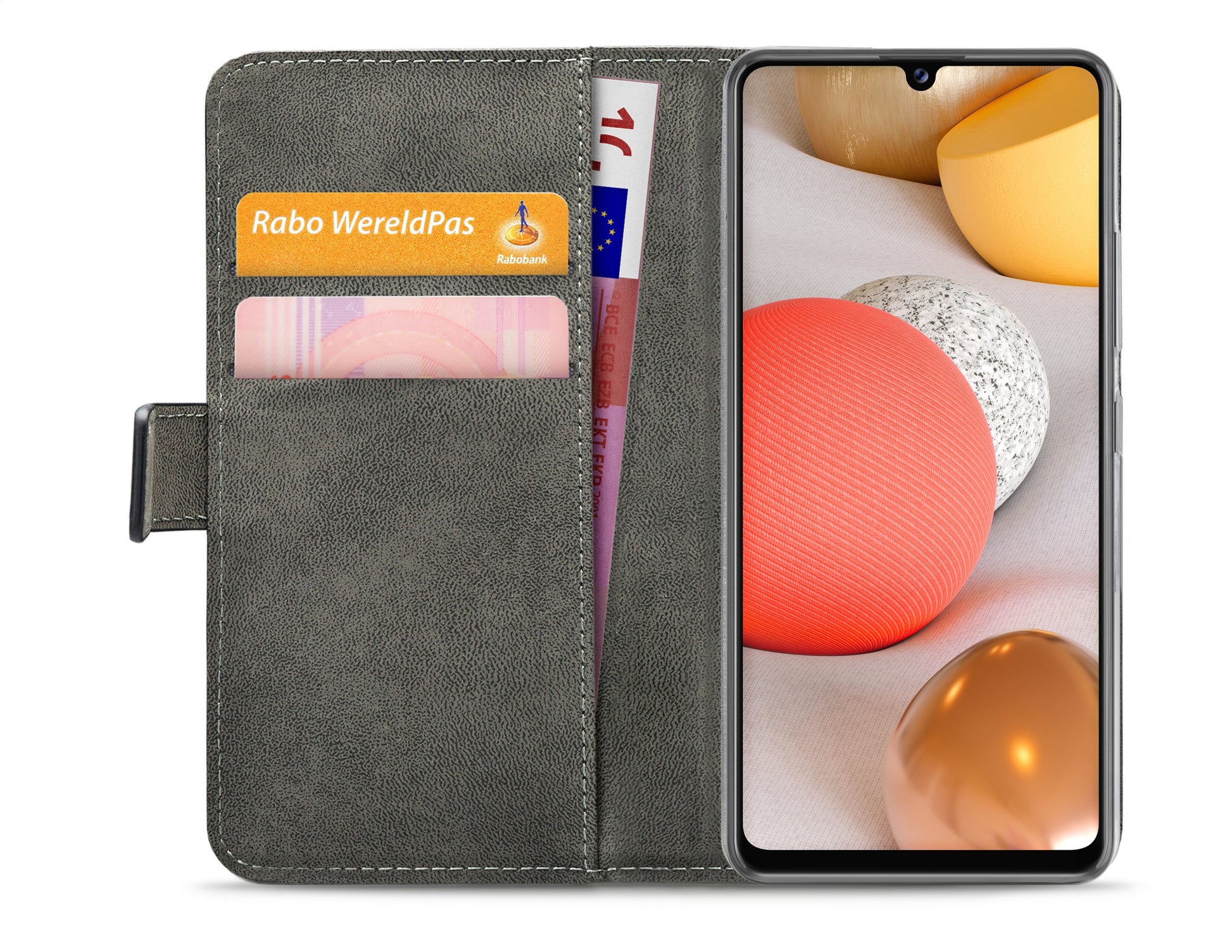 Mobilize Classic Gelly Wallet Book Case Samsung Galaxy A42/A42 5G Black