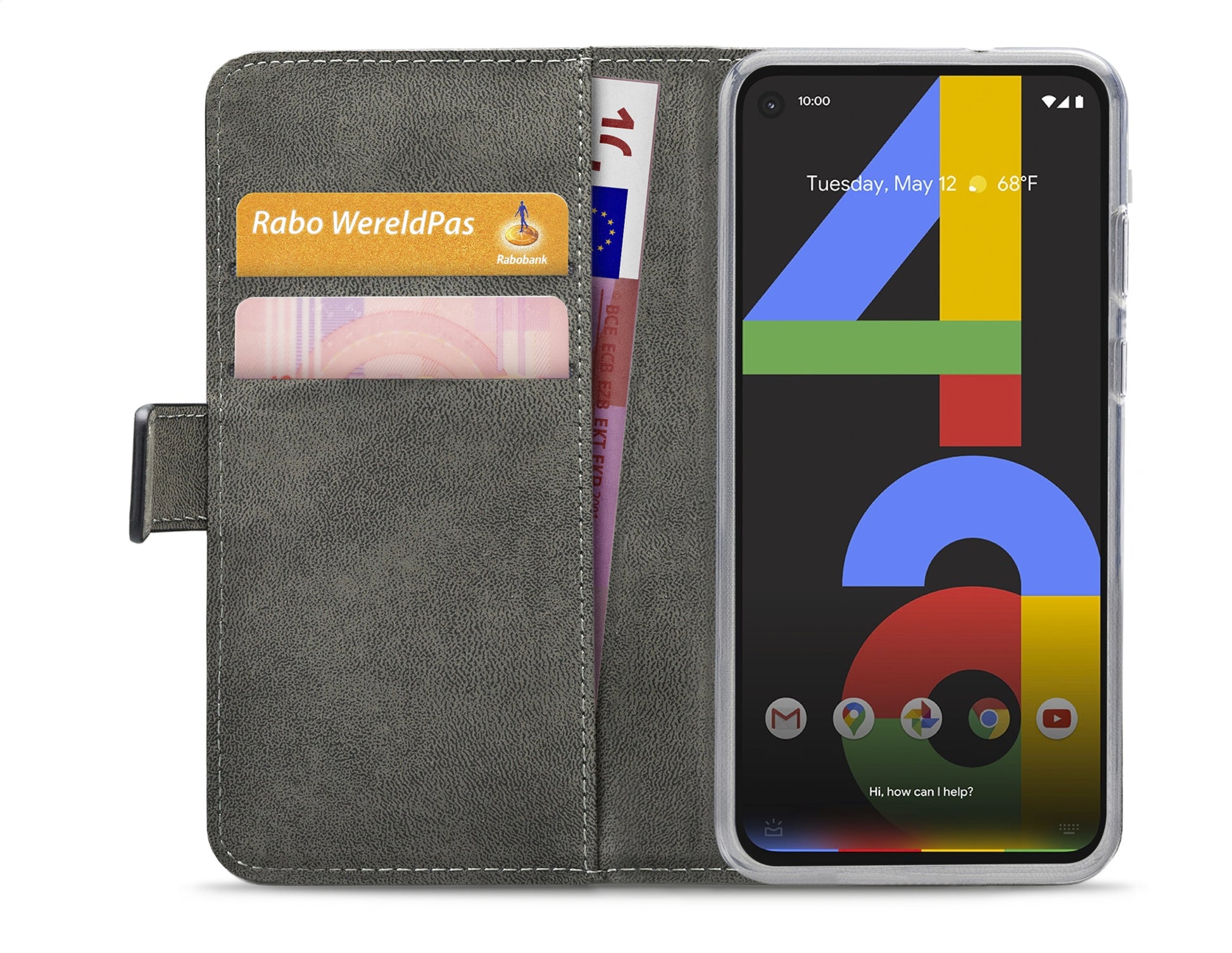 Mobilize Classic Gelly Wallet Book Case Google Pixel 4A 5G Black
