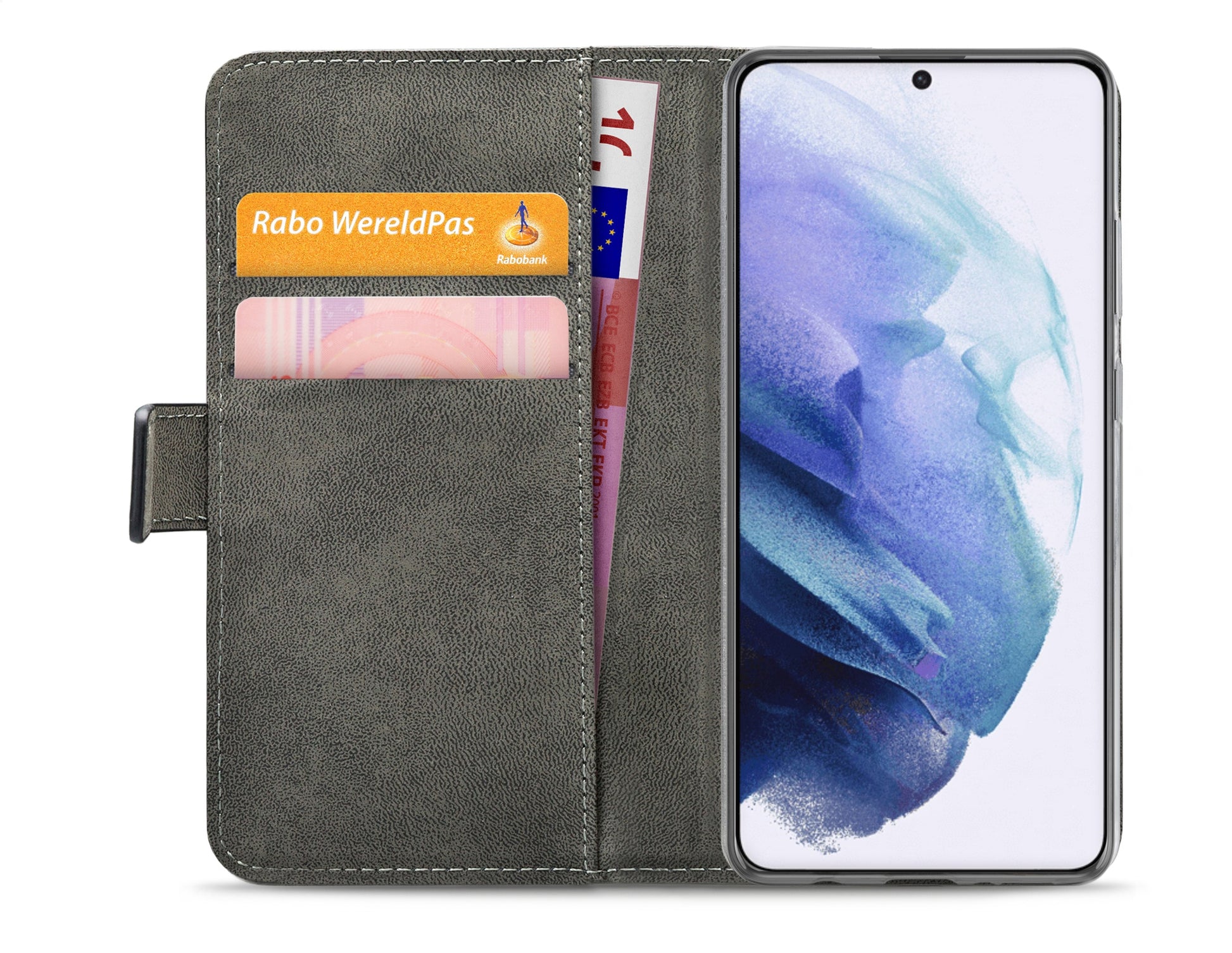 Mobilize Classic Gelly Wallet Book Case Samsung Galaxy S21 5G Black