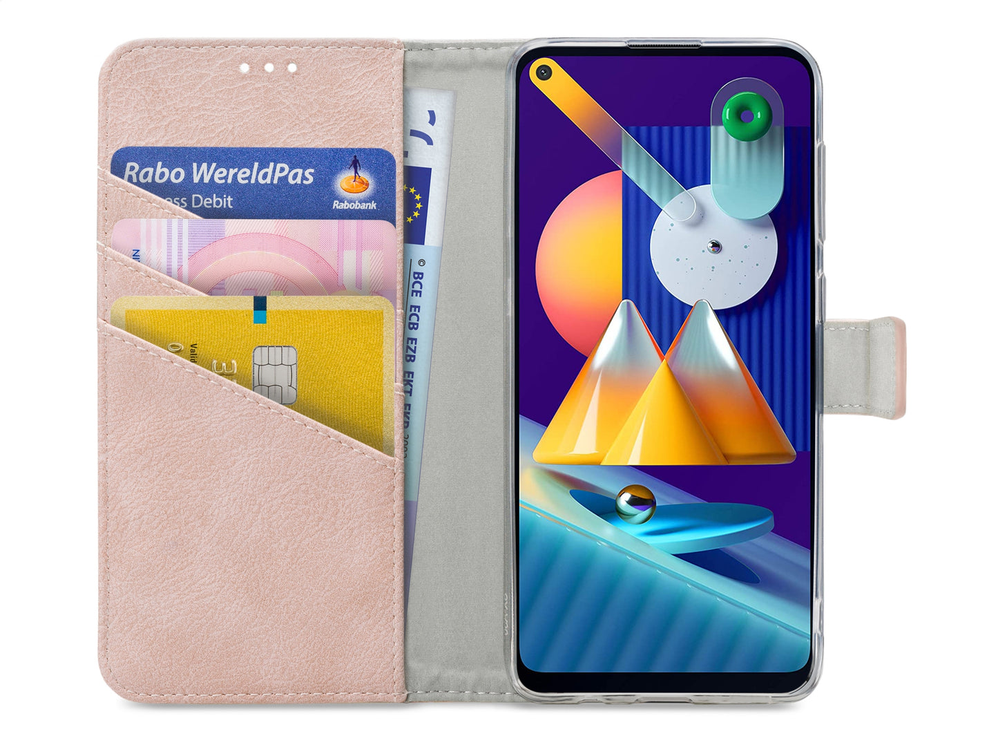 My Style Flex Wallet For Samsung Galaxy M11 Pink