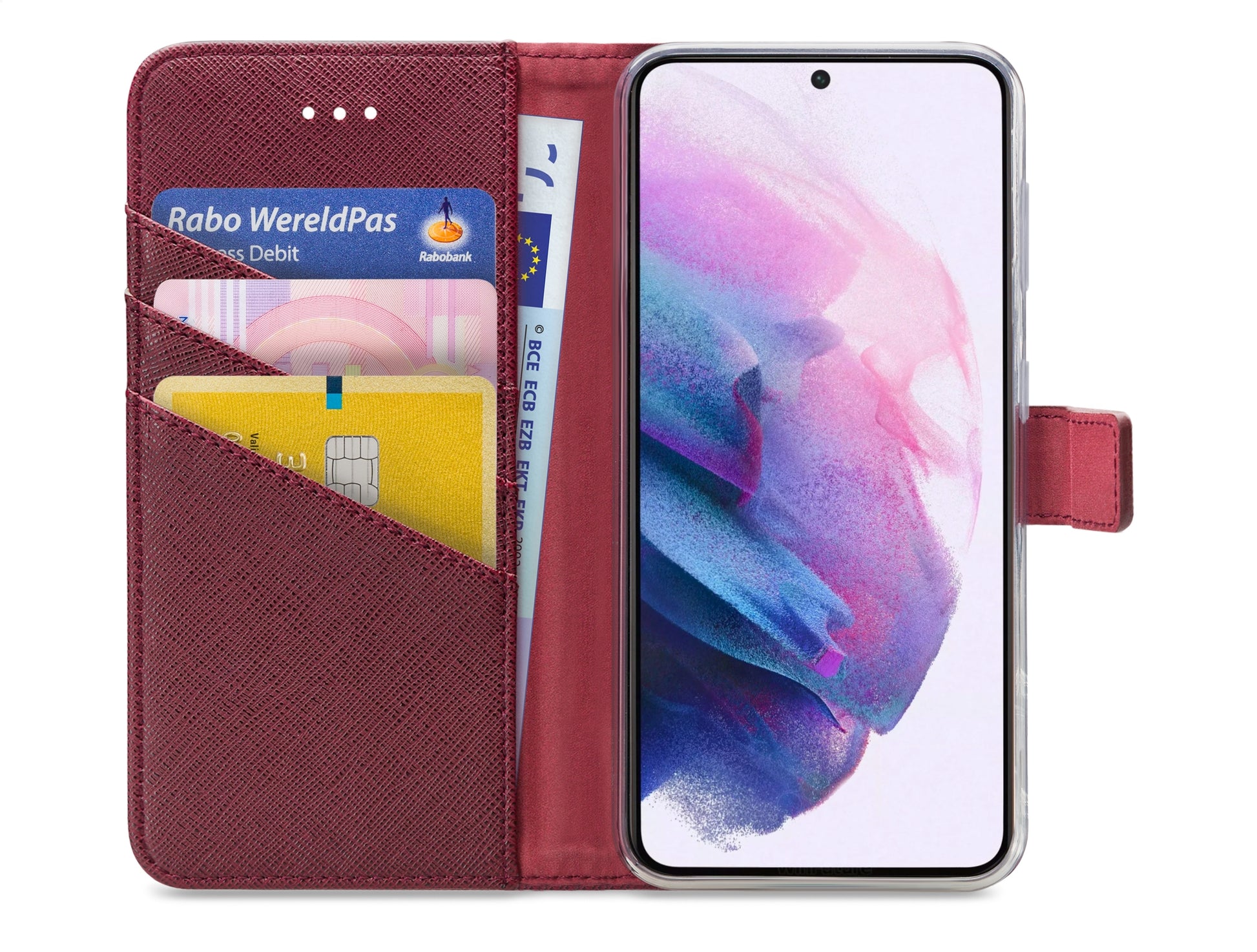 My Style Flex Wallet For Samsung Galaxy S21 5G Bordeaux