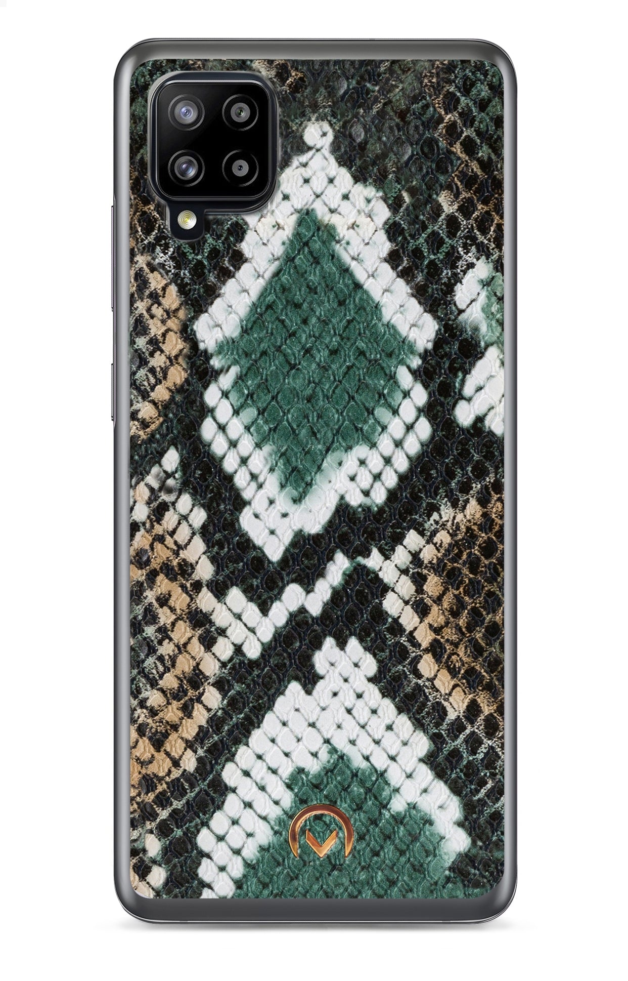 Mobilize 2In1 Gelly Velvet Clutch For Samsung Galaxy A42/A42 5G Green Snake
