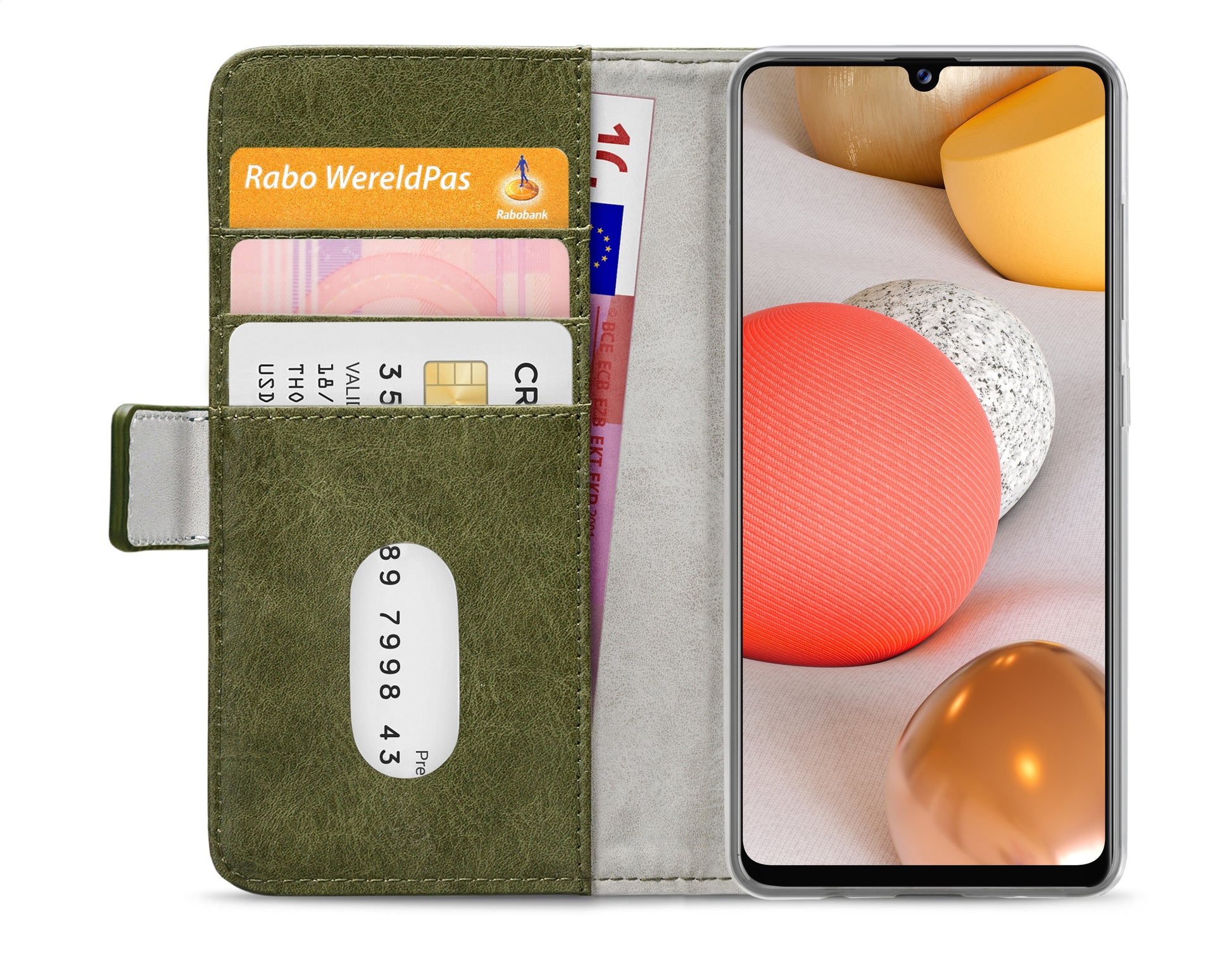 Mobilize Elite Gelly Wallet Book Case Samsung Galaxy A42/A42 5G Green