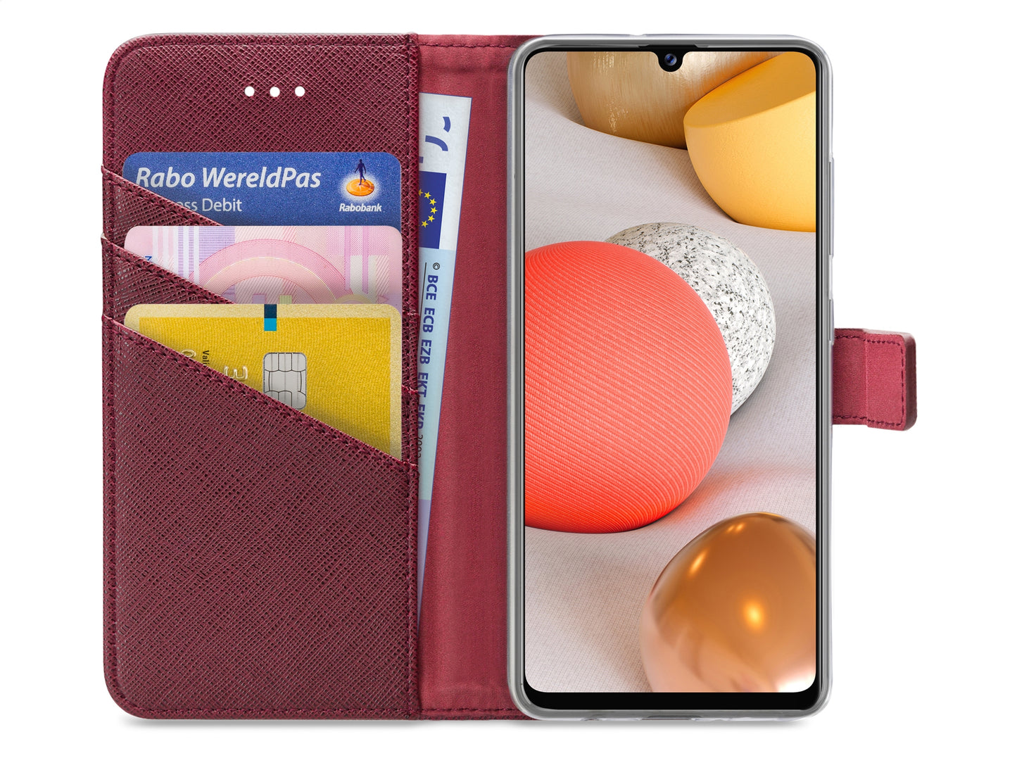 My Style Flex Wallet For Samsung Galaxy A42/A42 5G Bordeaux