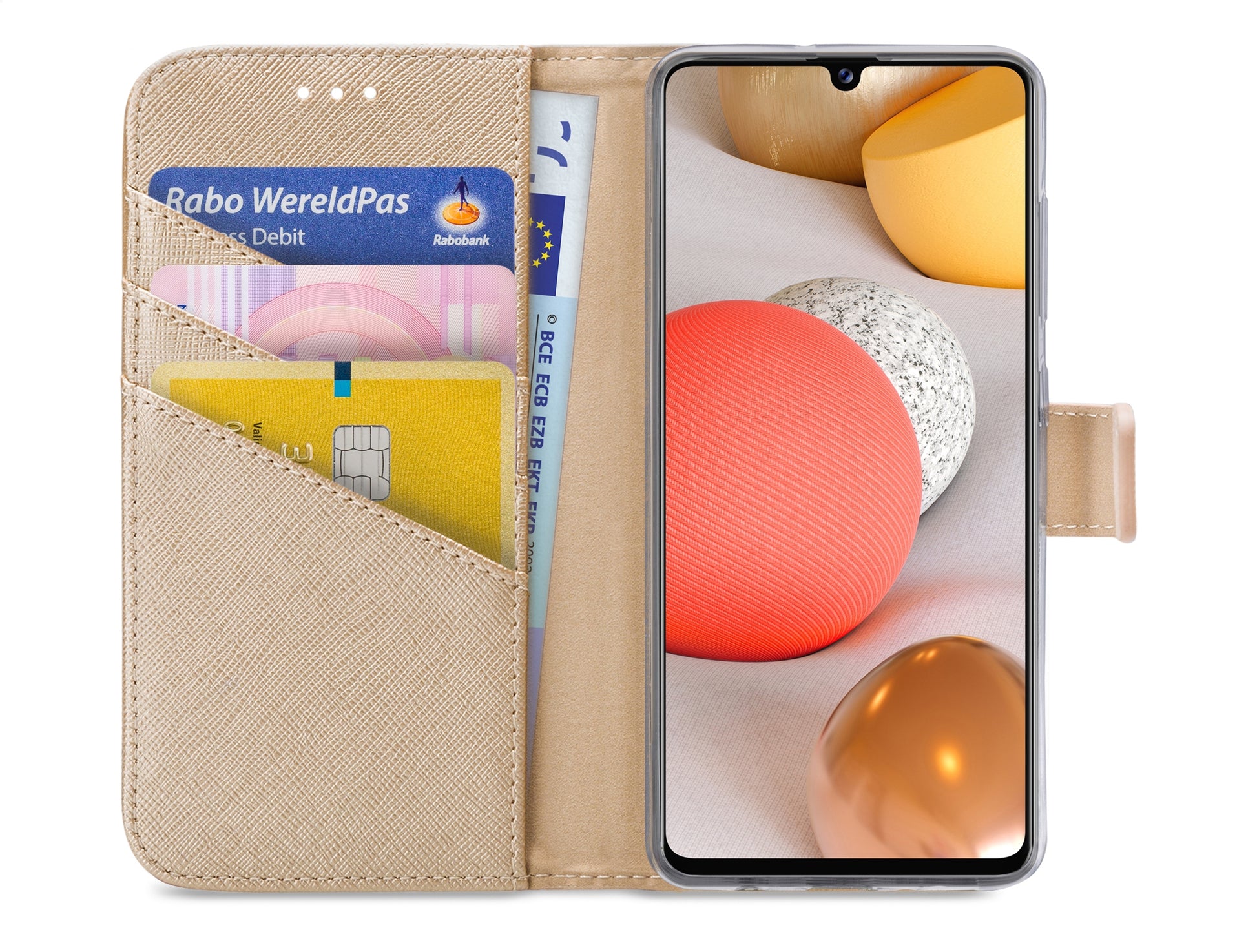 My Style Flex Wallet For Samsung Galaxy A42/A42 5G Gold
