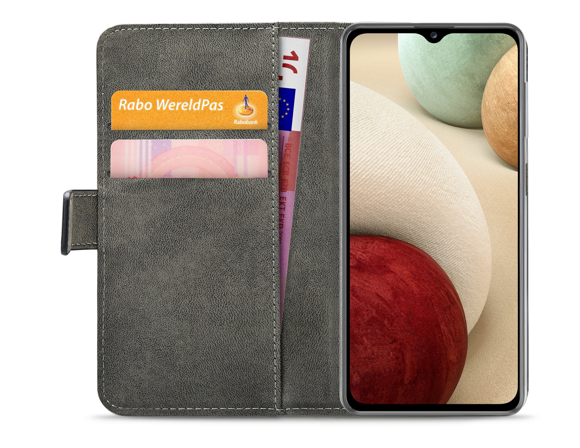 Mobilize Classic Gelly Wallet Book Case Samsung Galaxy A12/M12 Black