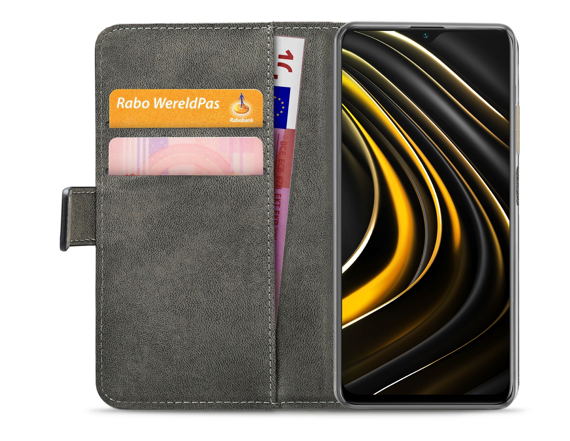 Mobilize Classic Gelly Wallet Book Case Xiaomi Poco M3 Black
