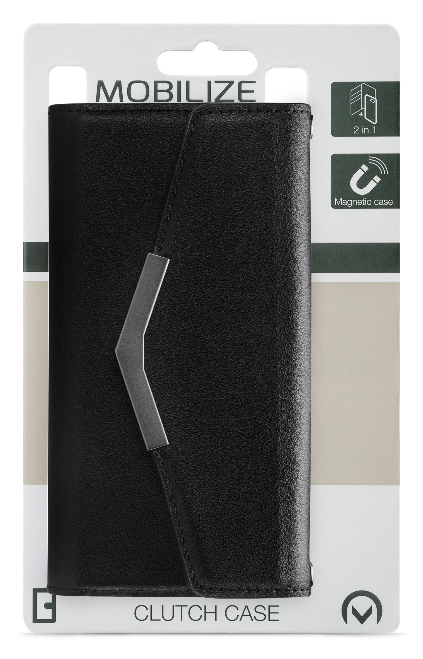 Mobilize 2In1 Elegant Magnet Clutch Apple Iphone 6/6S/7/8/Se (2020/2022) Black Croco