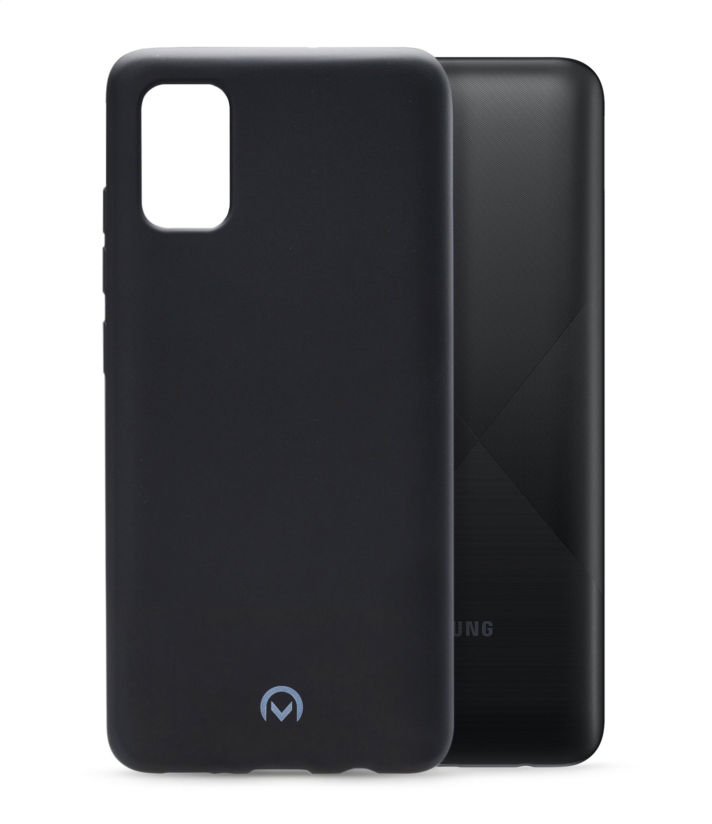 Mobilize Rubber Gelly Case Samsung Galaxy A02S Matt Black