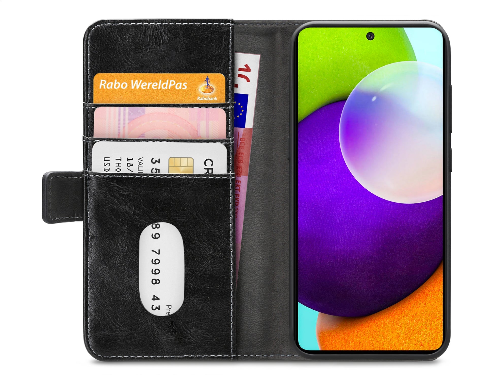 Mobilize Elite Gelly Wallet Book Case Samsung Galaxy A52/A52 5G/A52S 5G Black